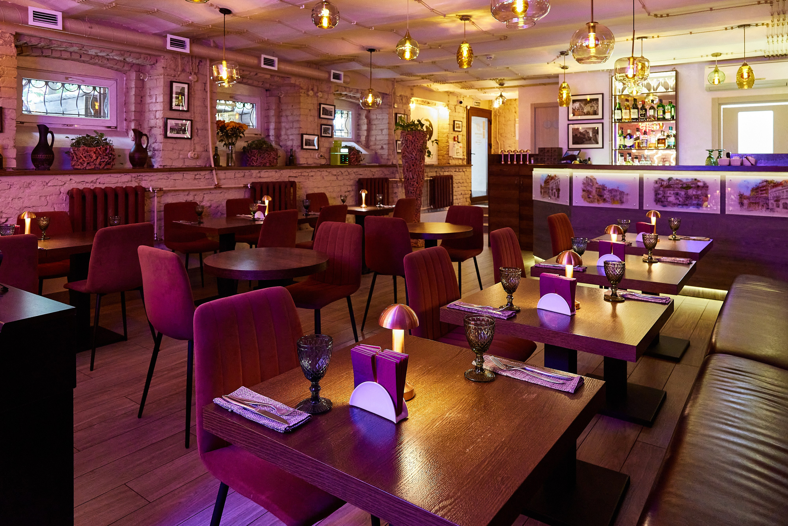 Ресторан ПерезаГрузия на улице Маяковского. Фотограф Анастасия Леонтьева Санкт-Петербург