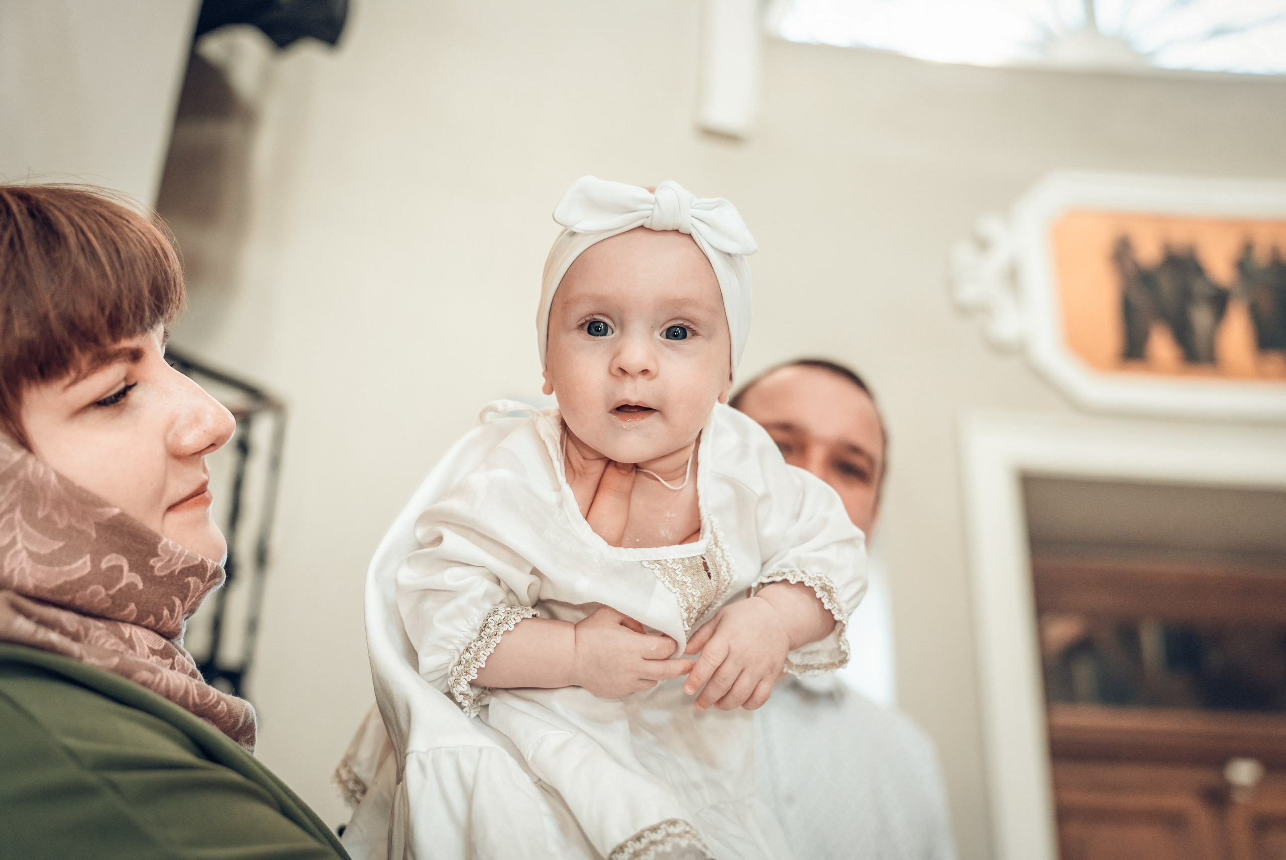 Крещение Ксении в храме Петра и Павла. Фотограф на Крещение Тула и Венчание в Туле, детский и семейный фотограф