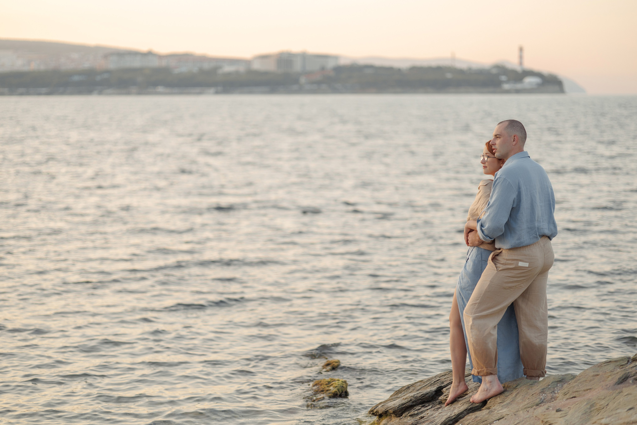 История любви на рассвете. Семейный и портретный фотограф в Геленджике Любовь Бодрова