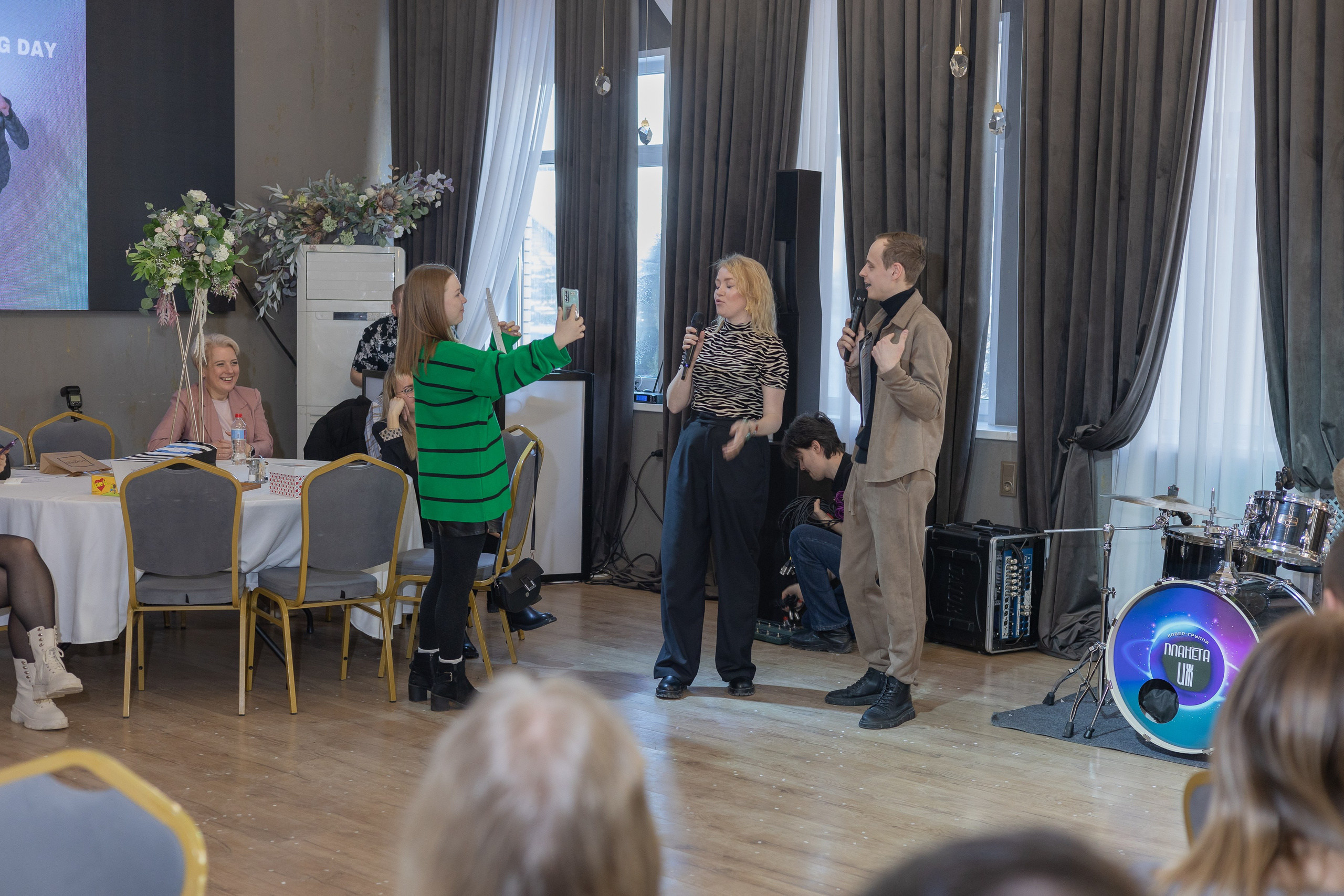 Свадебное чаепитие для молодоженов