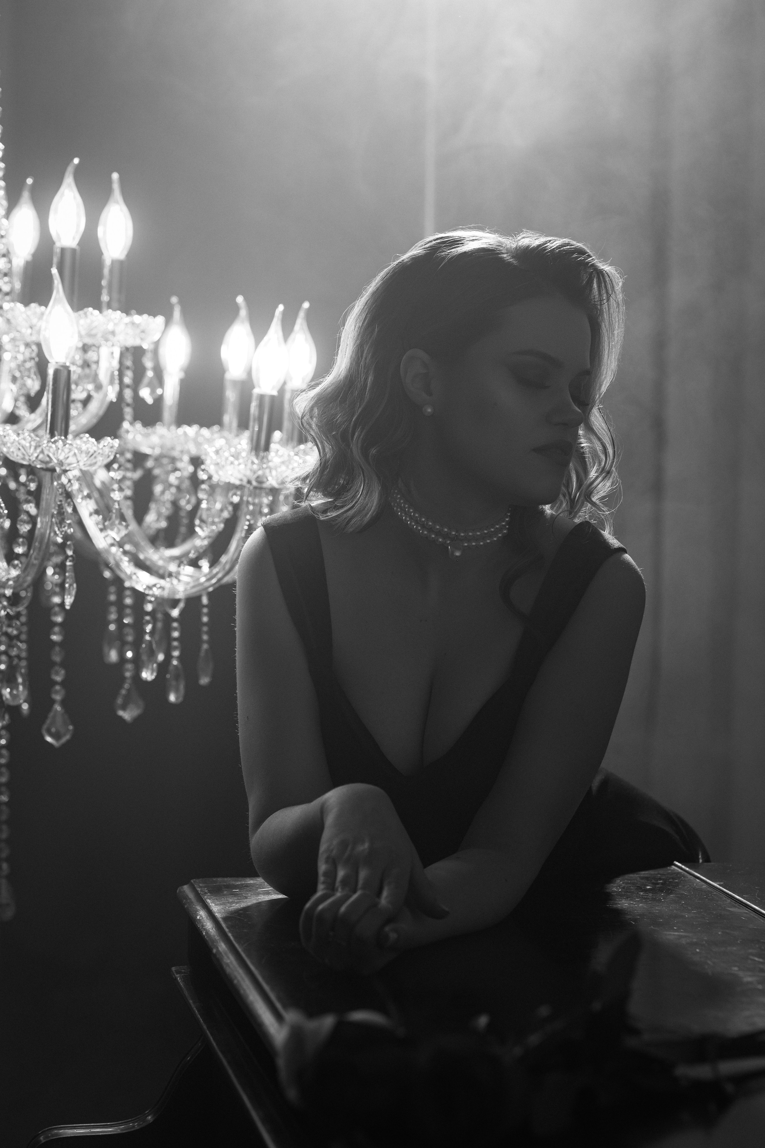 Женский портрет в студии. Фотограф Минск