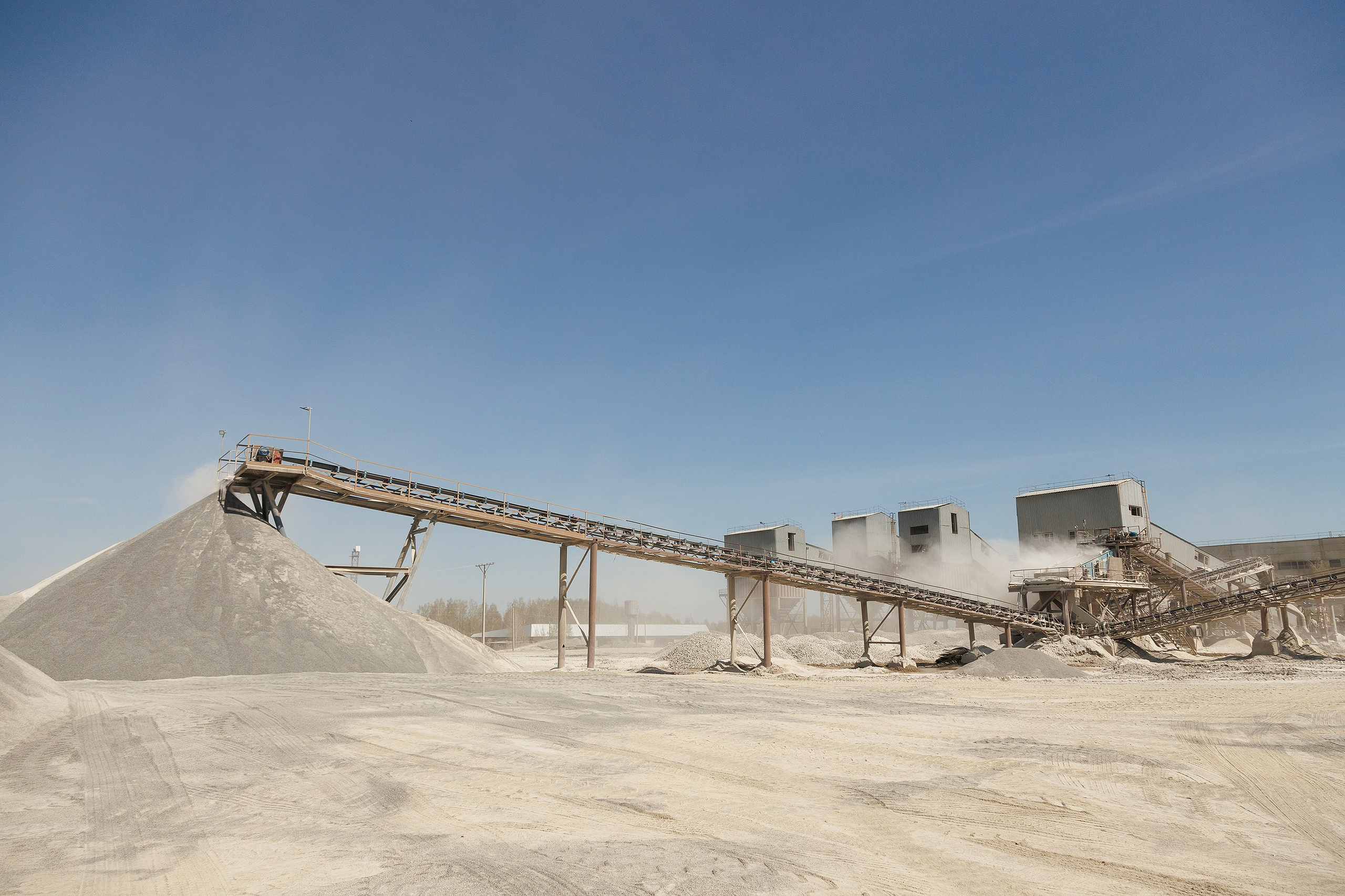 Промышленная фотосъемка на карьере. Профессиональный фотограф в Новосибирске