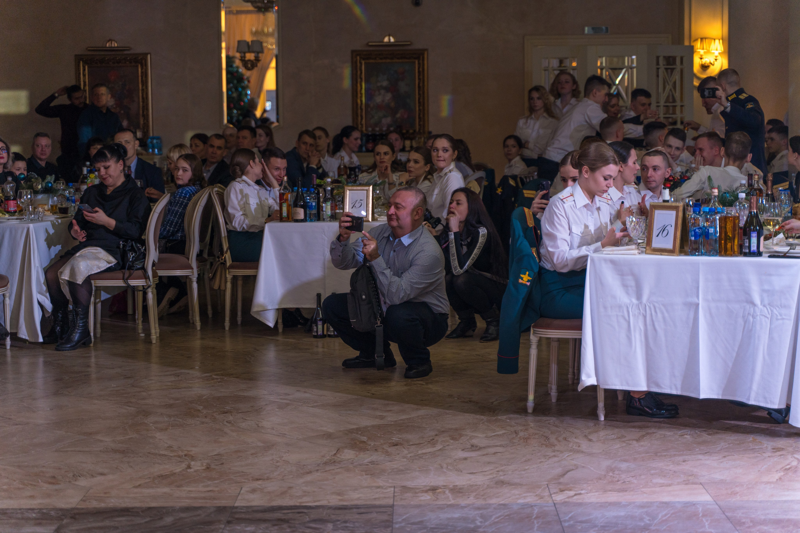 Фотосъемка выпуска военной академии и вручение дипломов