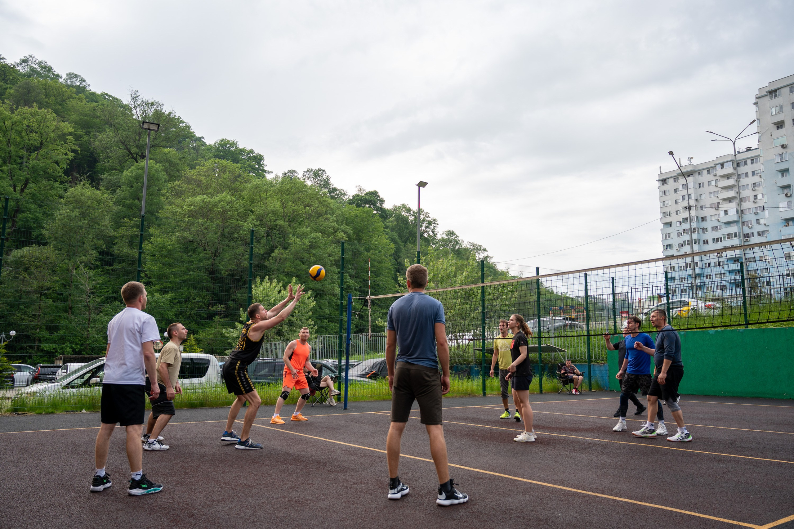 Турнир по Волейболу. Фотографирую счастливых людей в Сочи