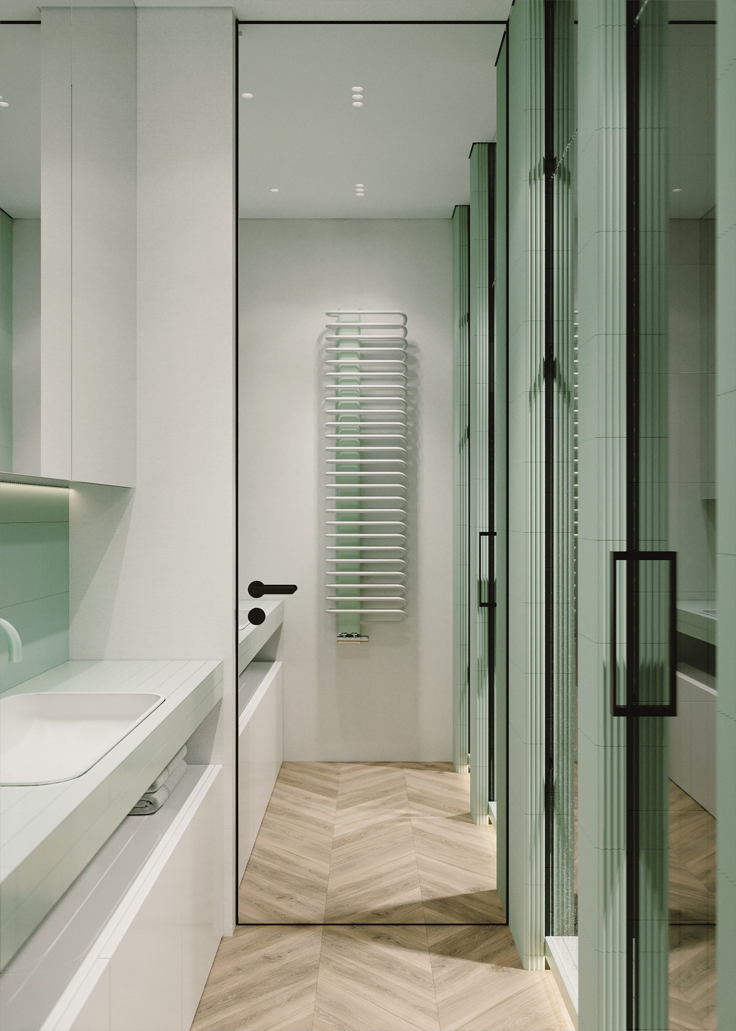 Санузел v.o.70 м². 3d визуализатор Валерия Романова