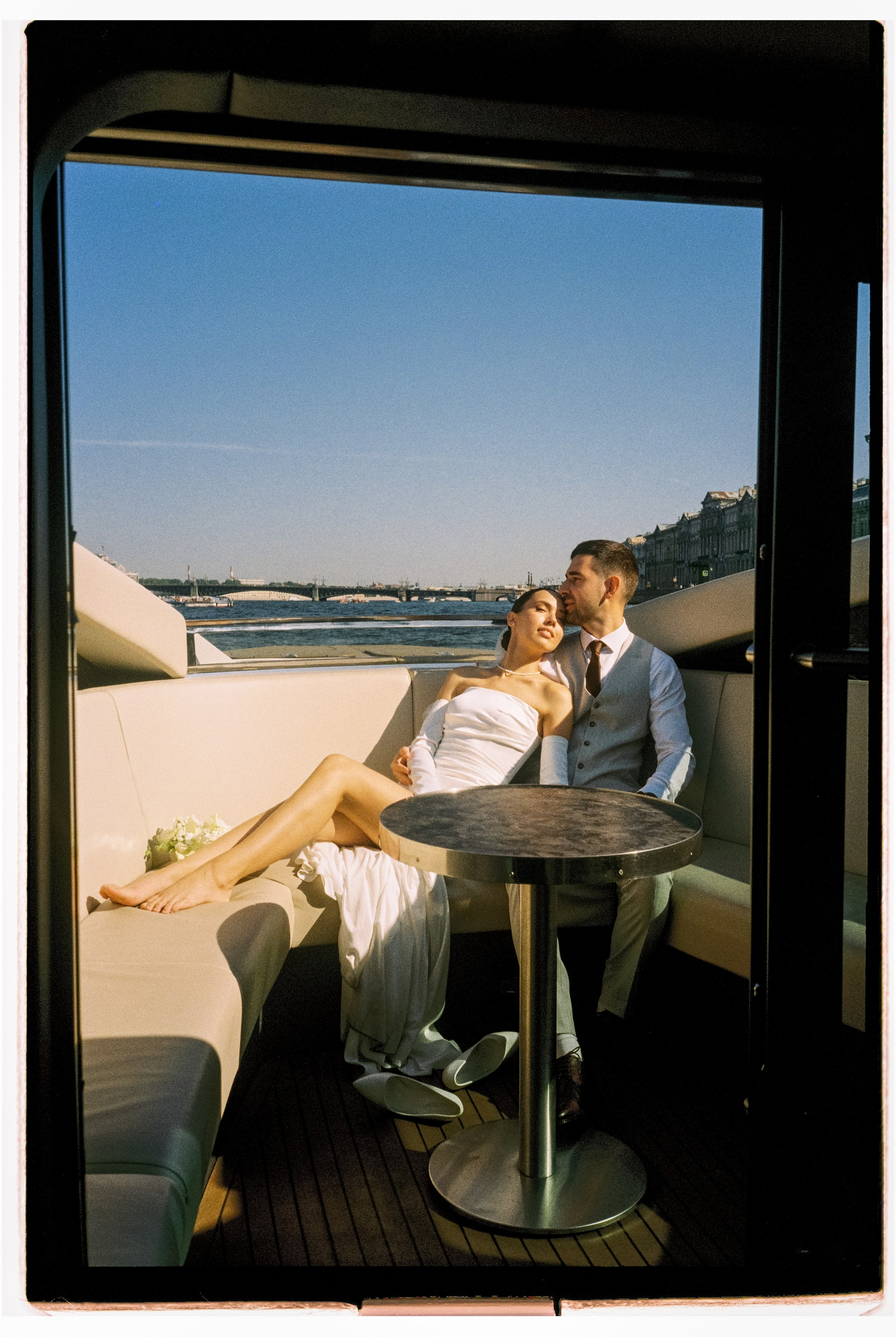 Сентиментальная свадебная фотография