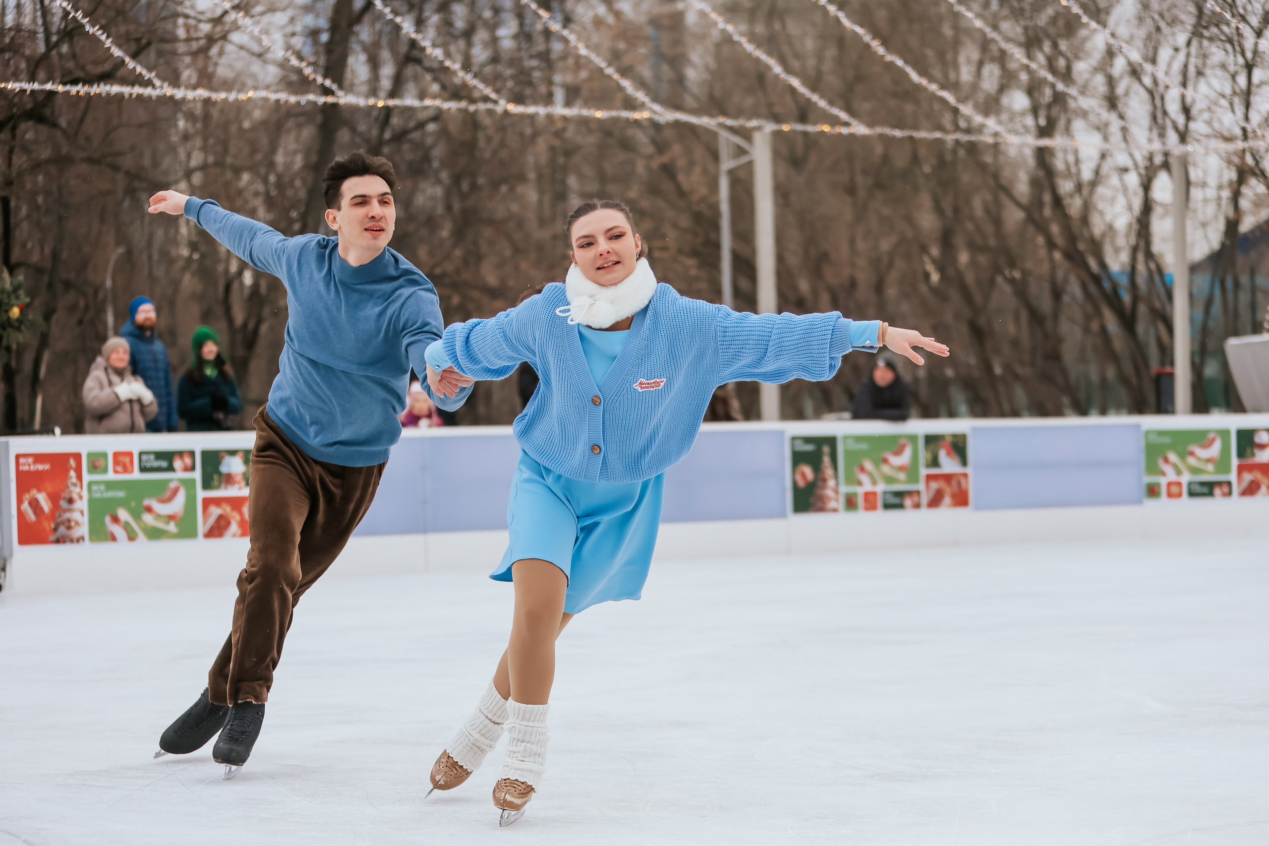 Ледовое шоу Сити каток Московское Чаепитие. Фотограф и видеограф Анна Домашенко