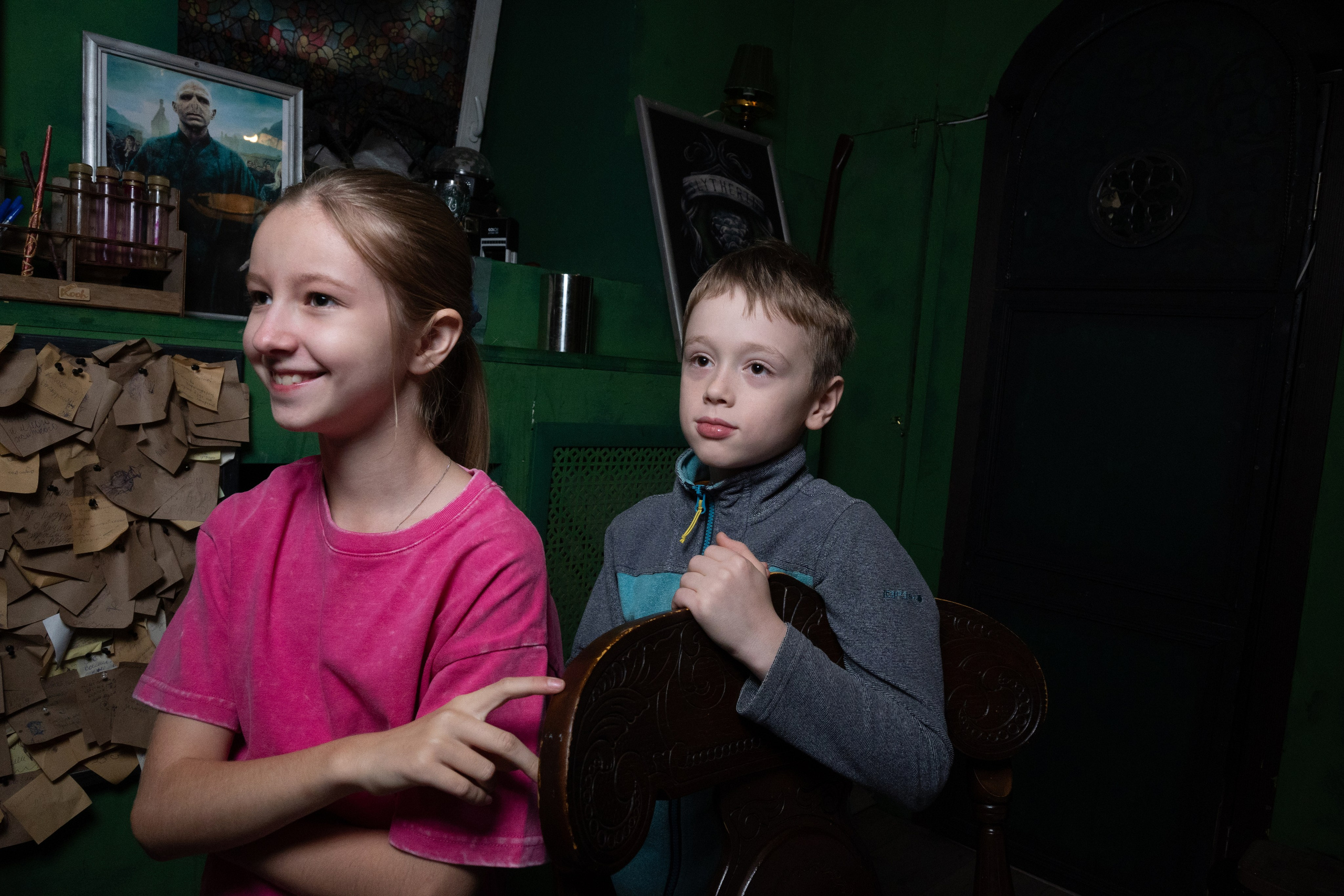 День рождения ребенка в «Подземелье Слизерин». Фотограф мероприятий в Москве