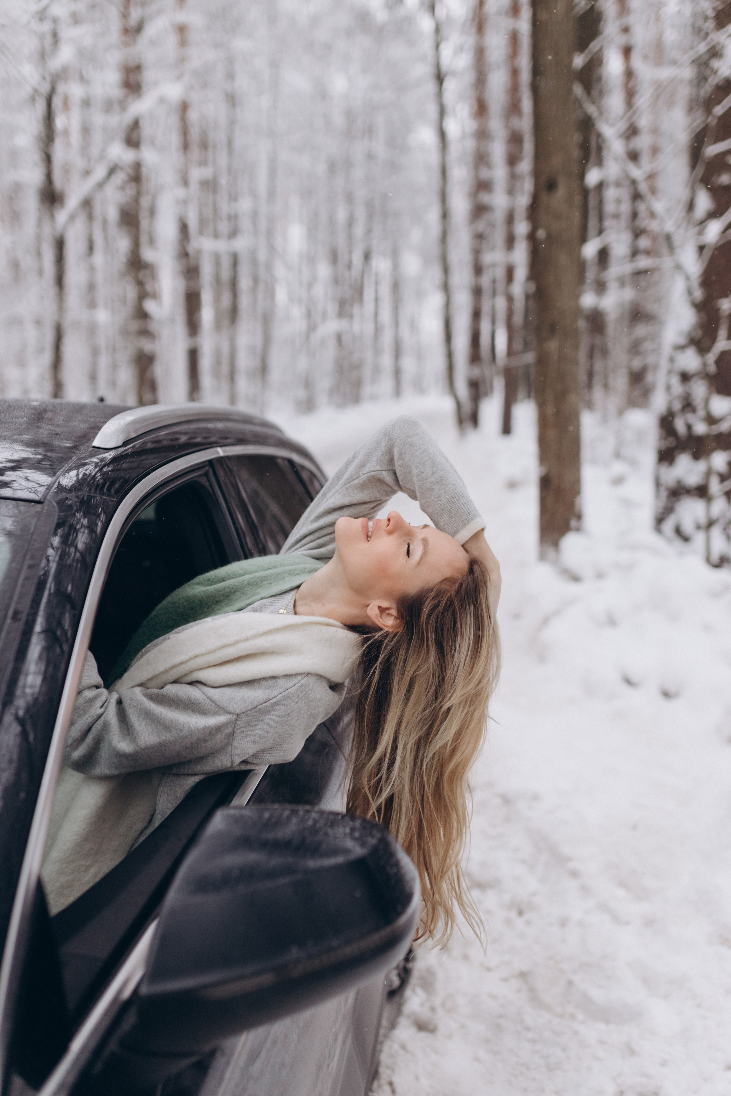 Зима. Лес. Семейный и индивидуальный фотограф в Москве Литинская Екатерина