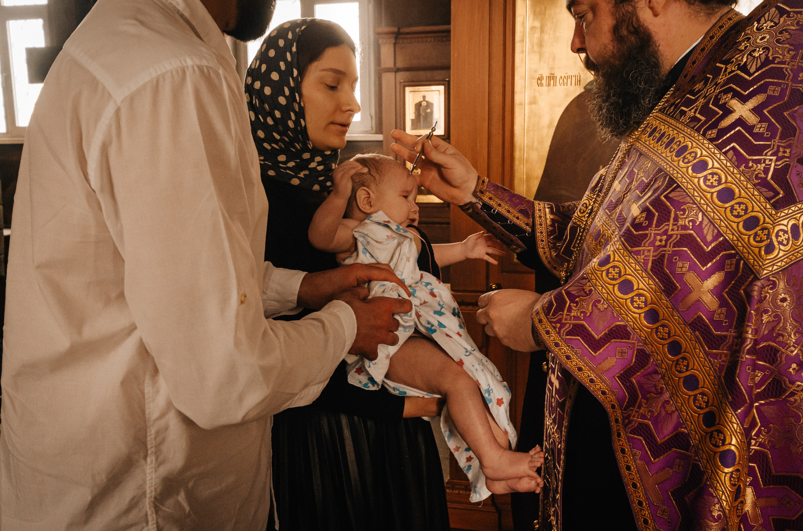 Таинство крещения. Фотограф Anastasya Efimova