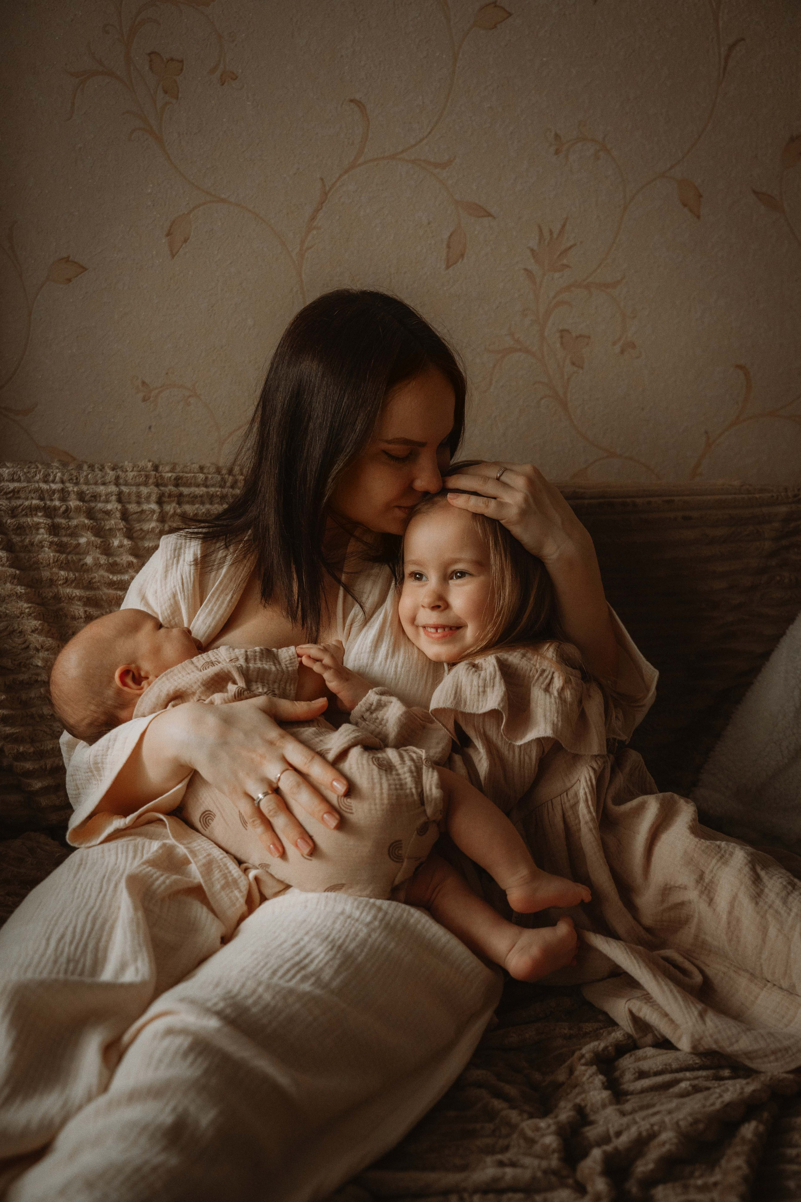 Ваня, Лера, Алиса и Кирюша. Семейный фотограф • Домашние съемки в Нижнем Новгороде
