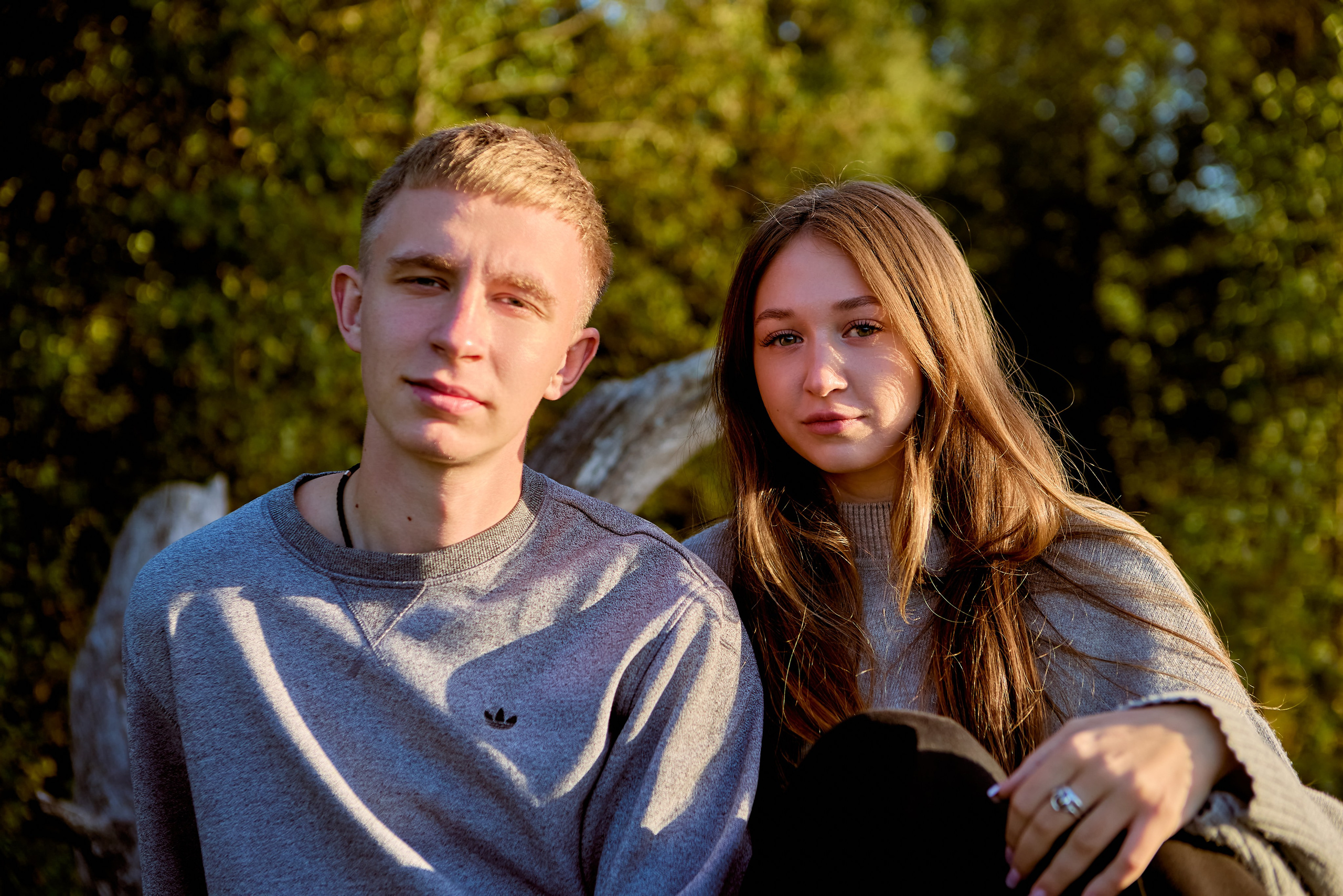 Фотосессия Золотая осень Александр и Злата