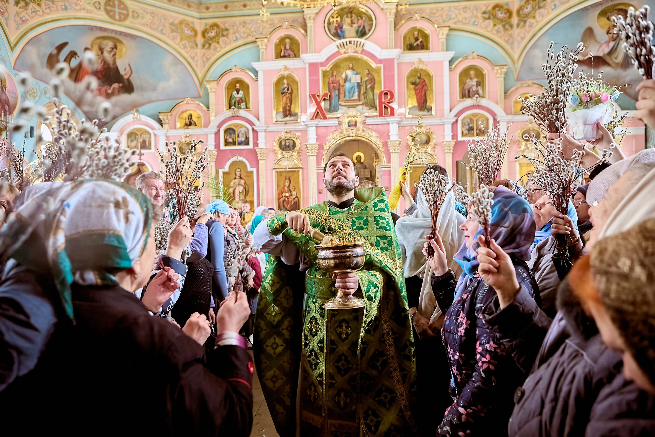 Вход Господень в Иерусалим вербное воскресение