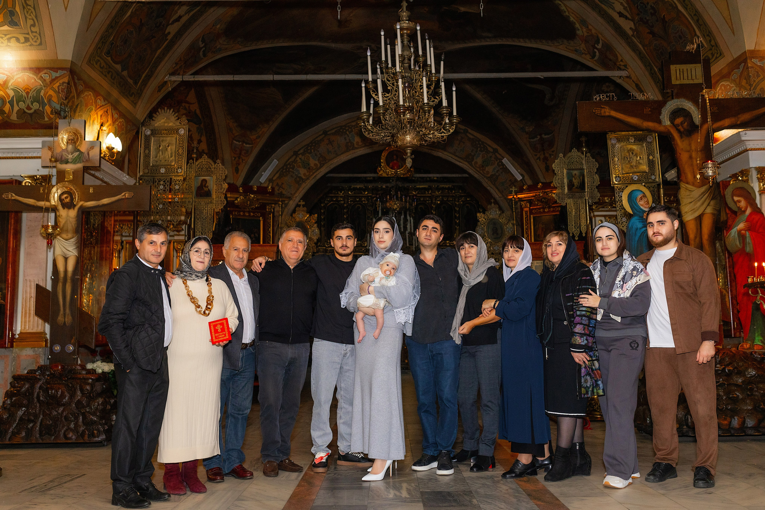 Таинство крещения Лилии. Фотограф в Железнодорожном и Балашихе