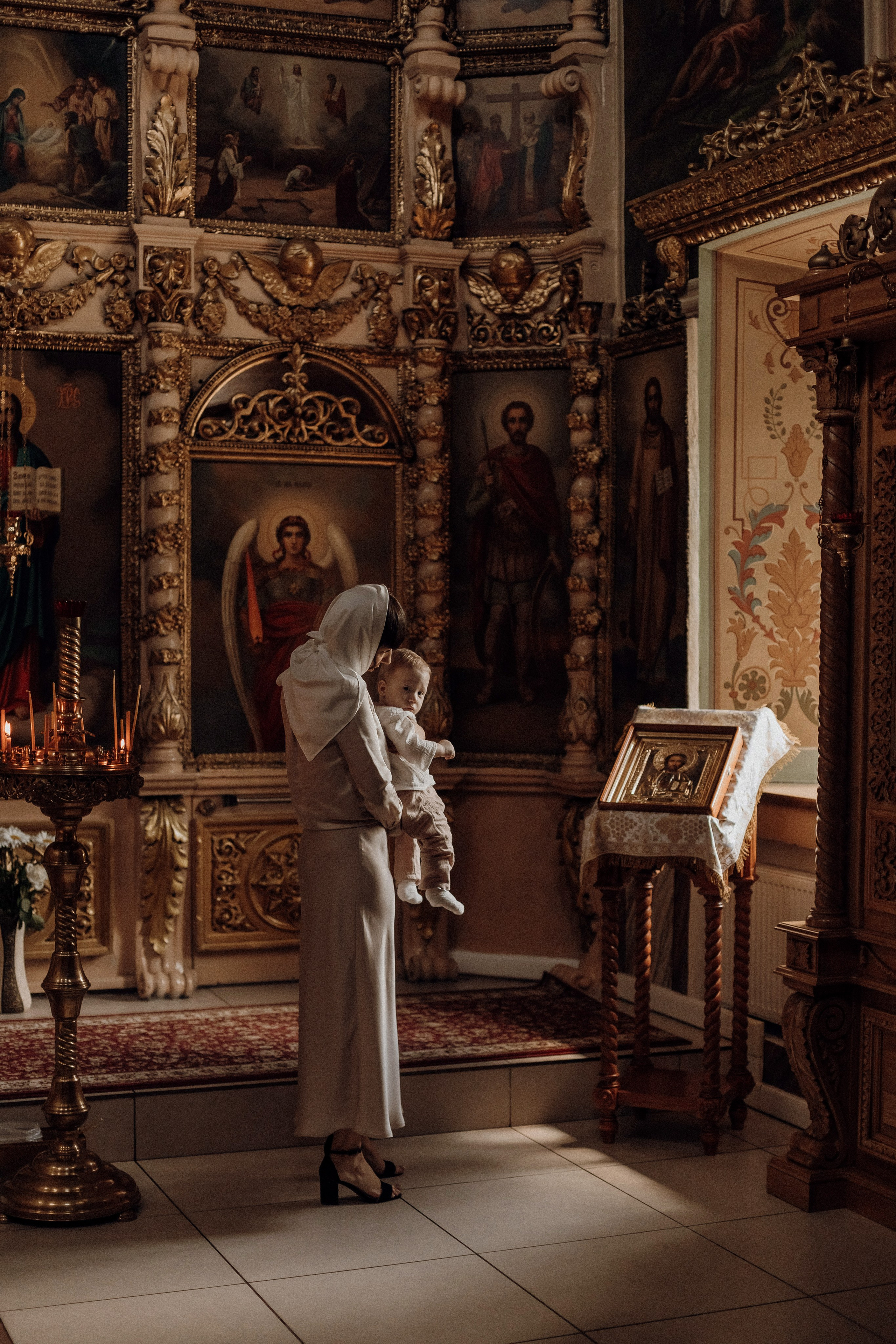 Крещение Демида. Семейный фотограф в Брянске Зурилина Екатерина