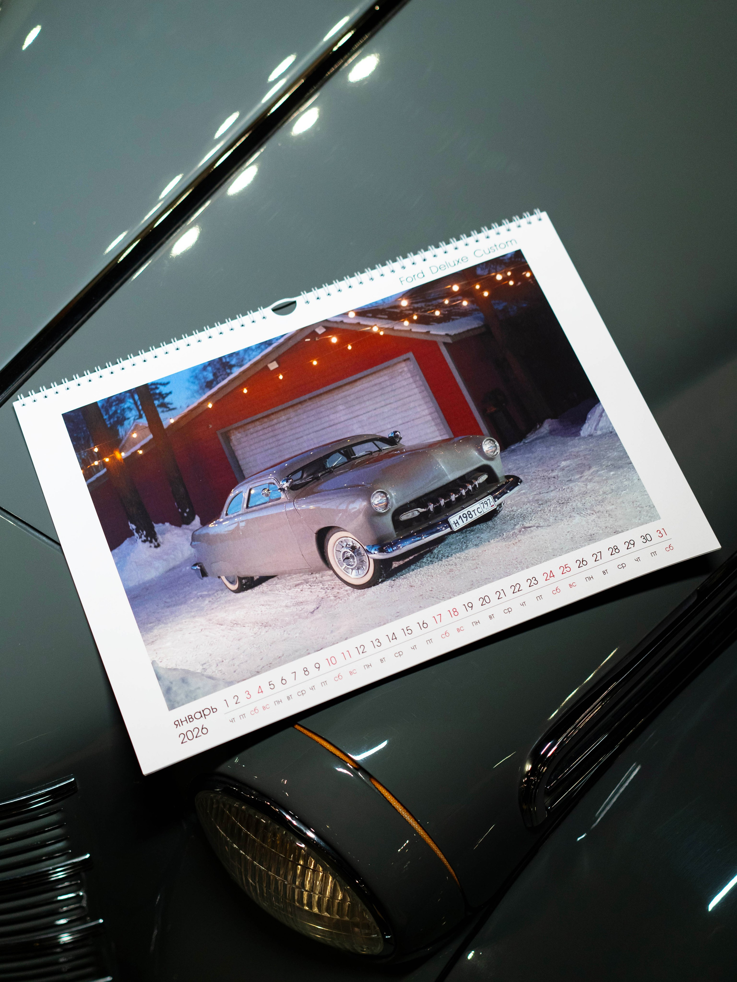 Календарь на 2025 год «USA» со старыми американскими автомобилями. Автомобильный фотограф Антон Цырулев