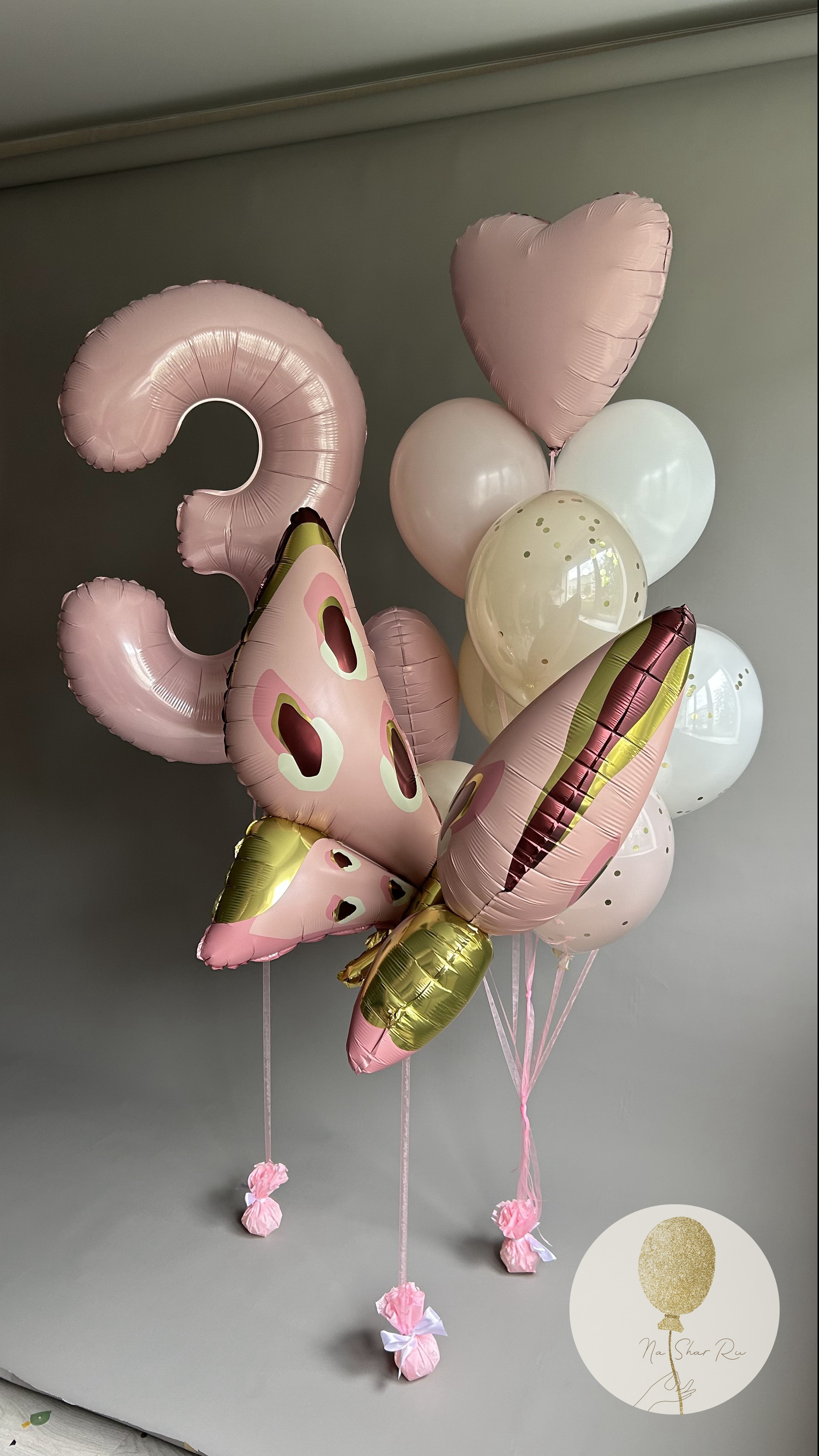Шары для ребенка (девочка). Воздушные шары с гелием в Донецке