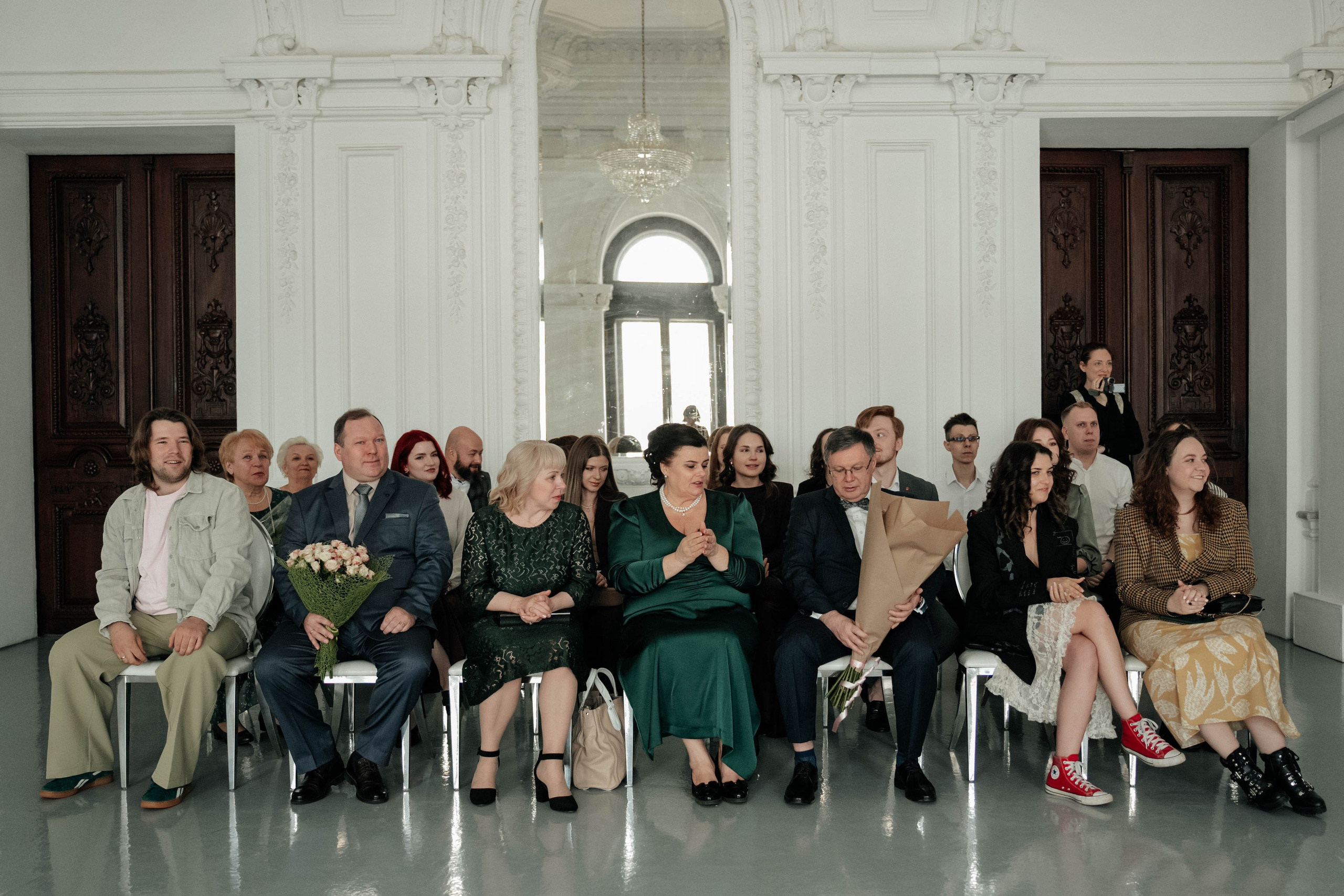 Евгений и Анастасия / Особняк Спиридонова, МГУ. Свадебный фотограф Москва Александра Аверкова
