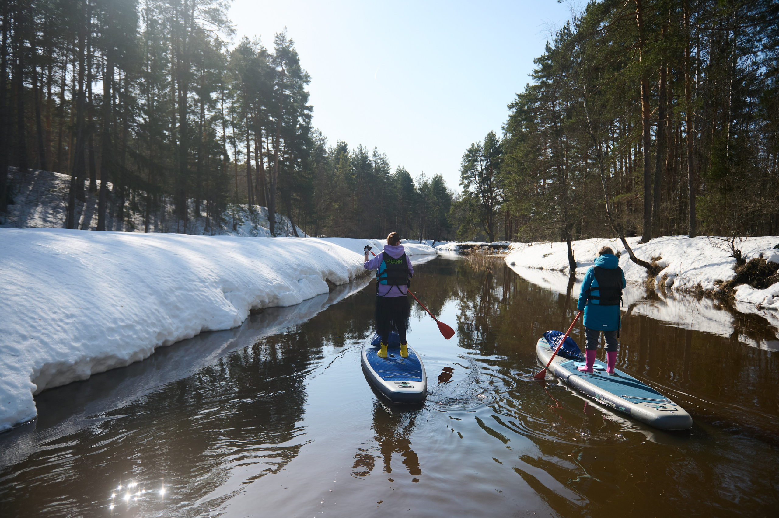 Первый весенний сплав р. Нерская. Главная