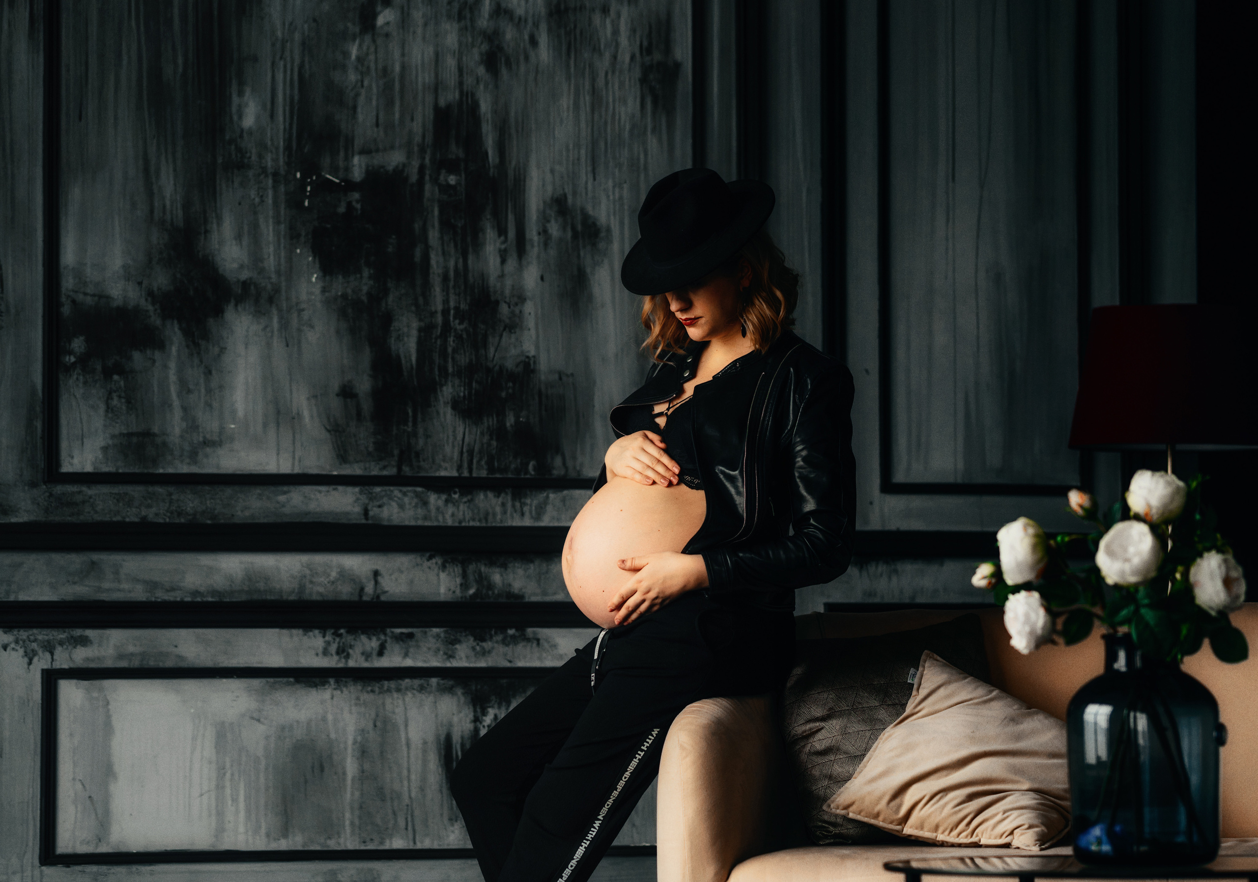 Валентина. Дизель студия. Фотограф Хабаровск| Яна Золотова LifeStyle портрет, в ожидании, пары,