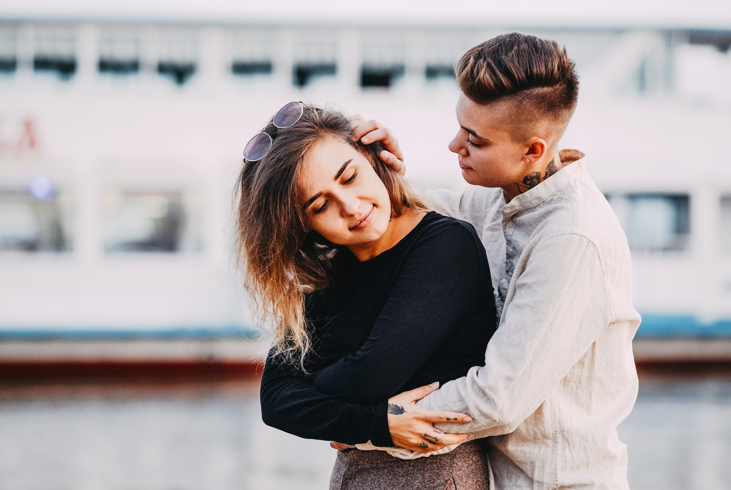 Прогулка по городу. Фотограф Хабаровск| Яна Золотова LifeStyle портрет, в ожидании, пары,