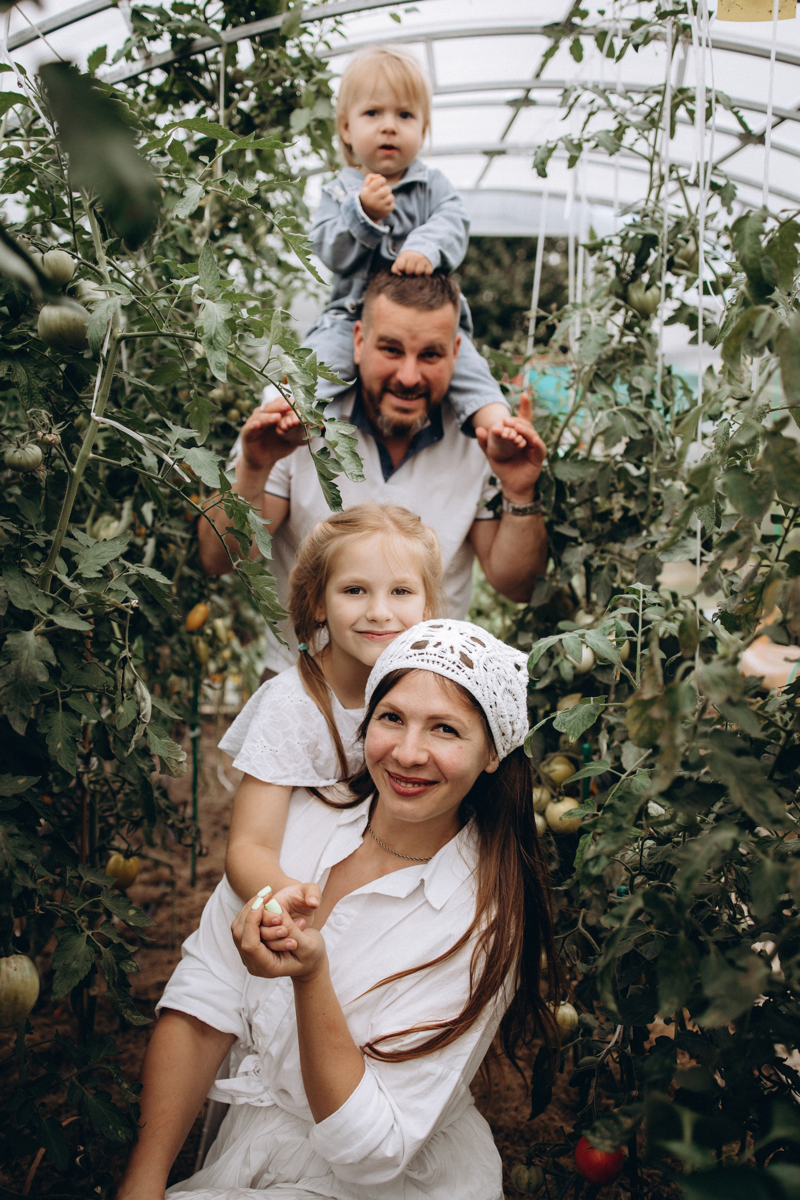 Дачные радости: от урожая до пузырей. Семейный фотограф в Москве, Щелково, Фрязино _ Виктория Степанова