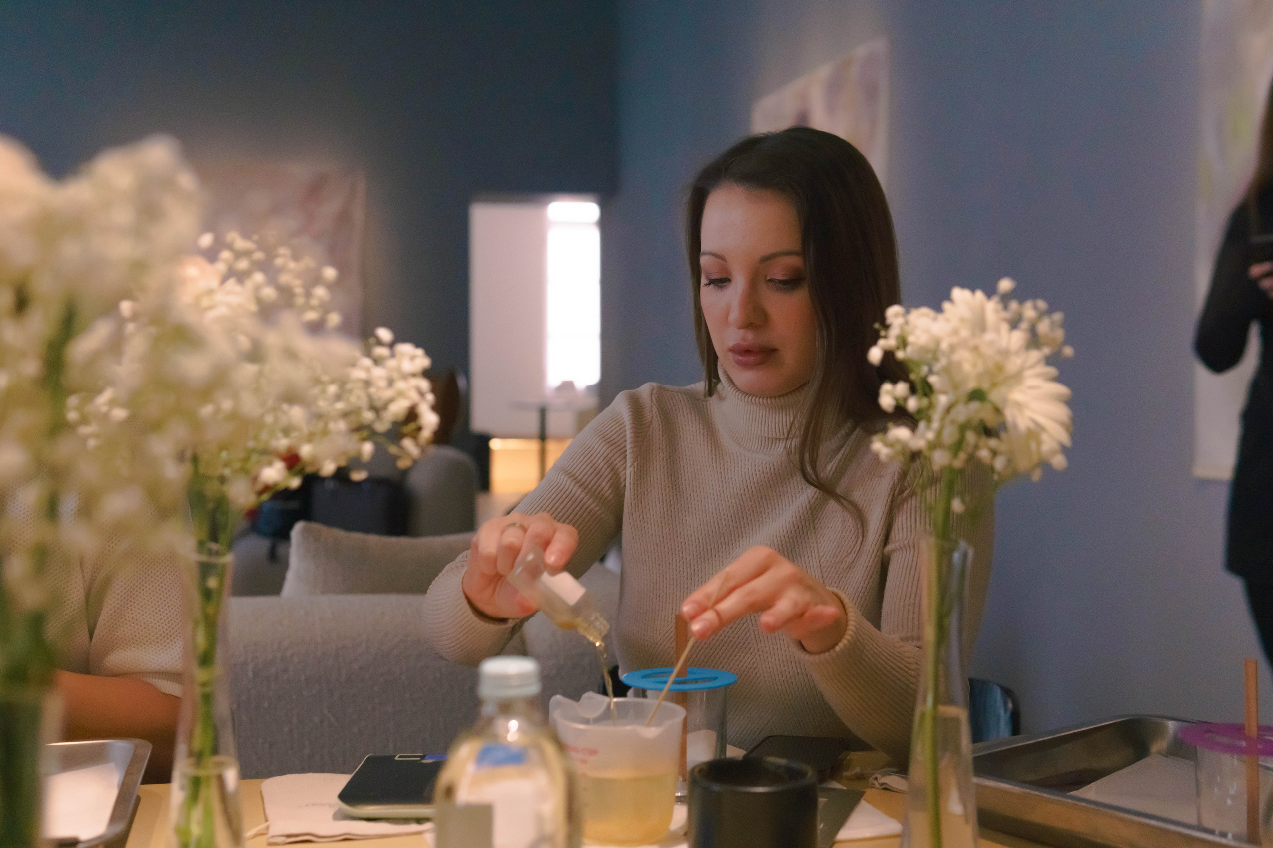 Новогодний мастер-класс по изготовлению свечей. Фотограф-анималист Ксения Воробьева, Москва