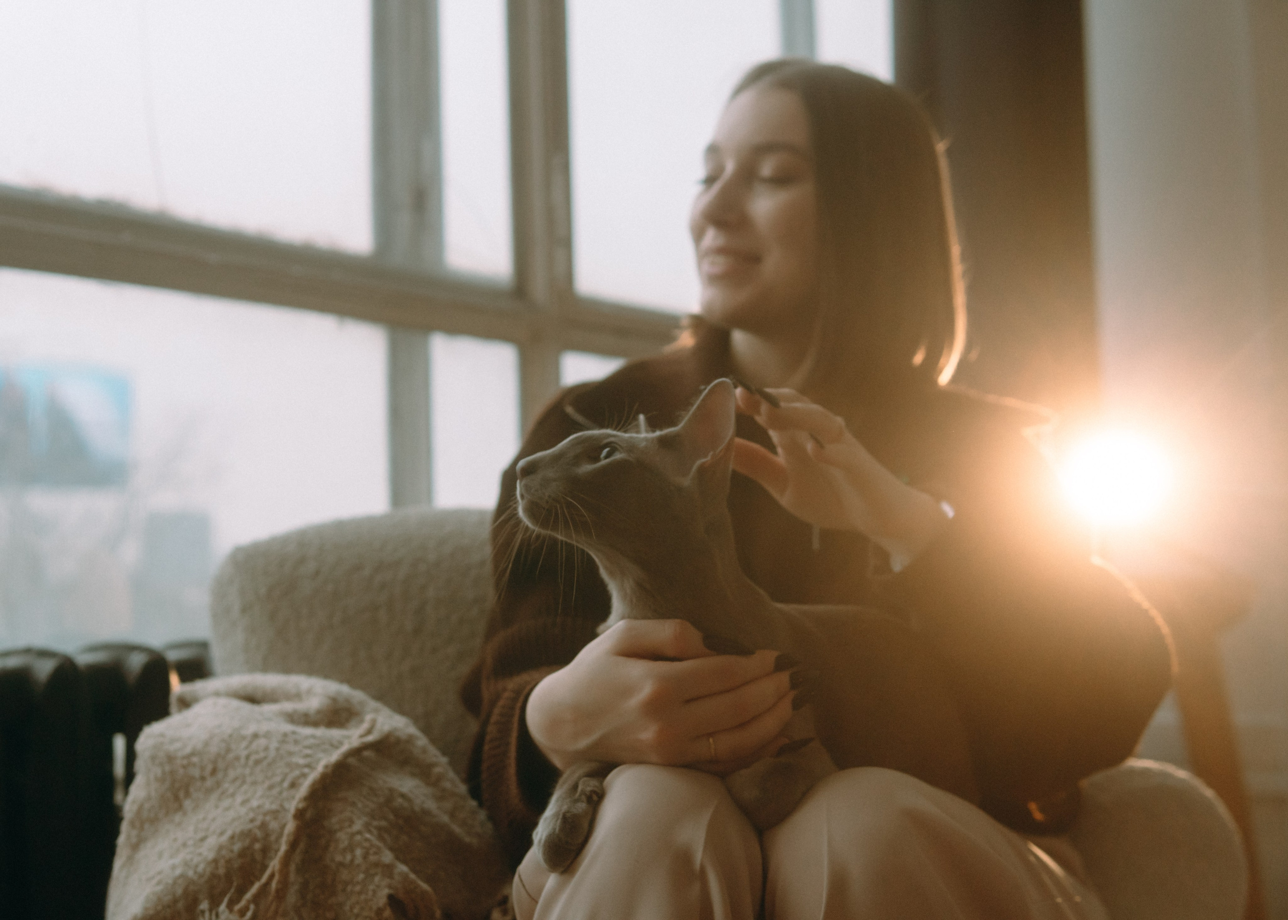 Амина, Булат и Орион. Фотограф-анималист Ксения Воробьева, Москва