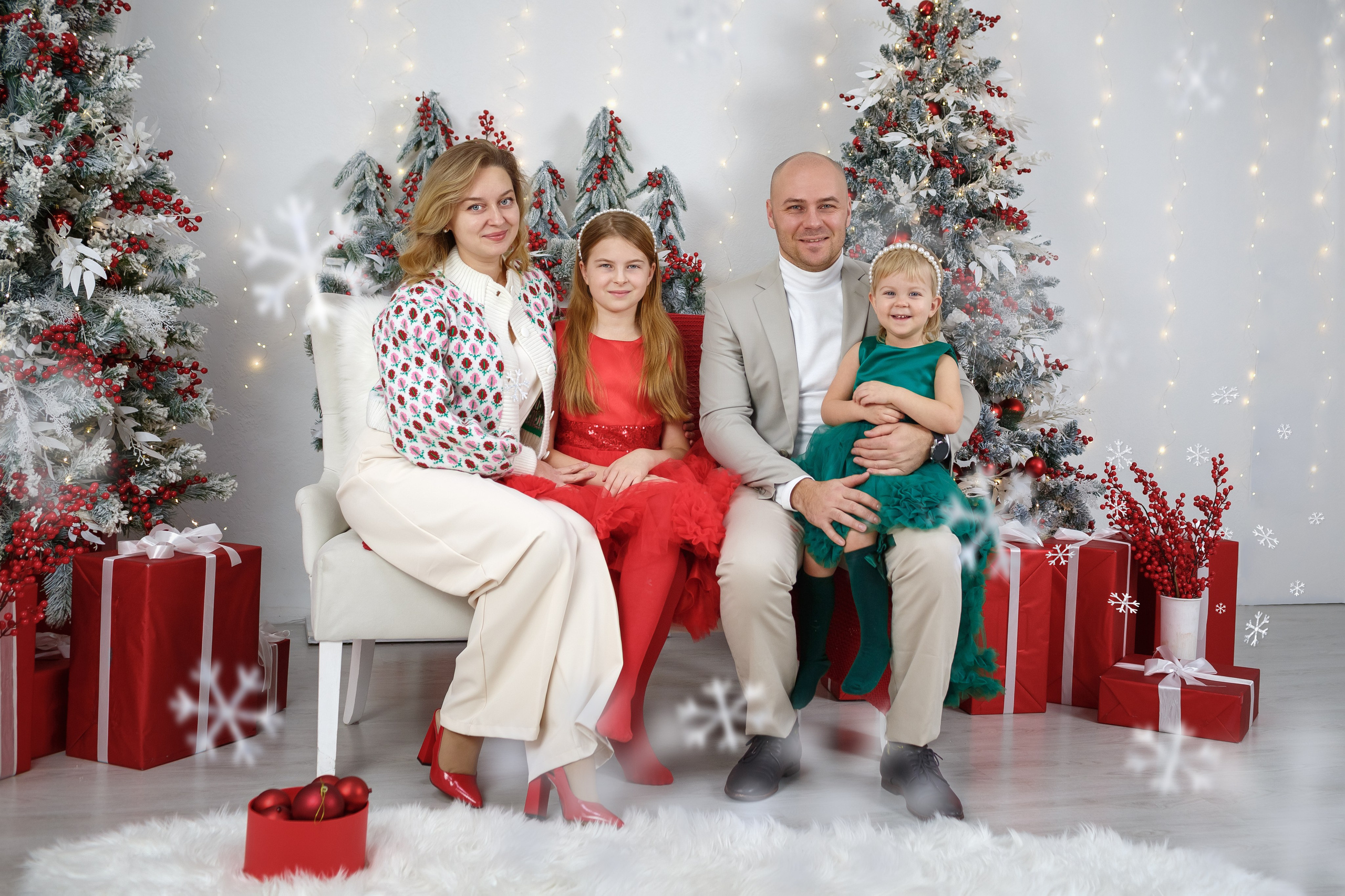 Портфолио с новогодних фотосессий