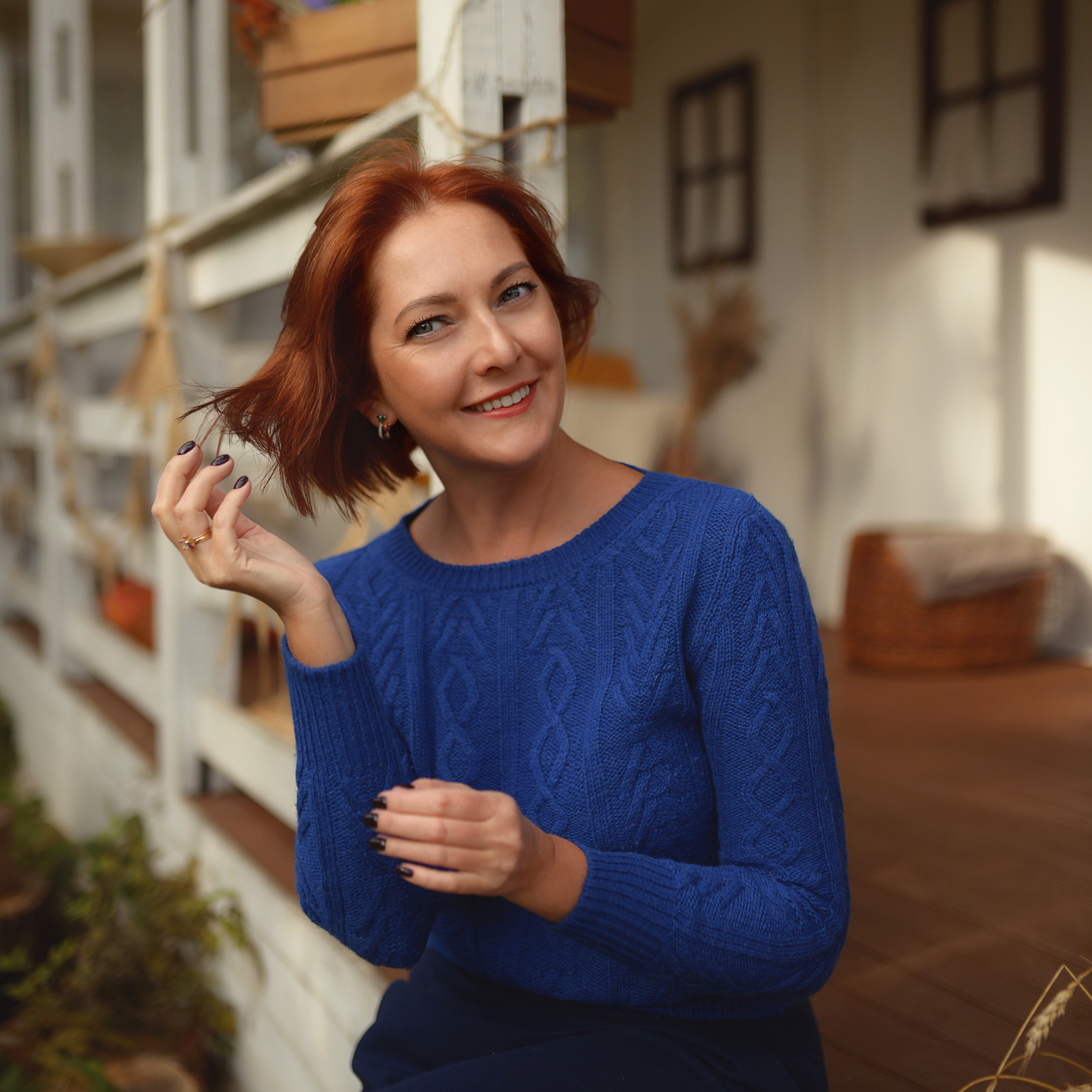 На даче. Фотограф Альбина Вакунова