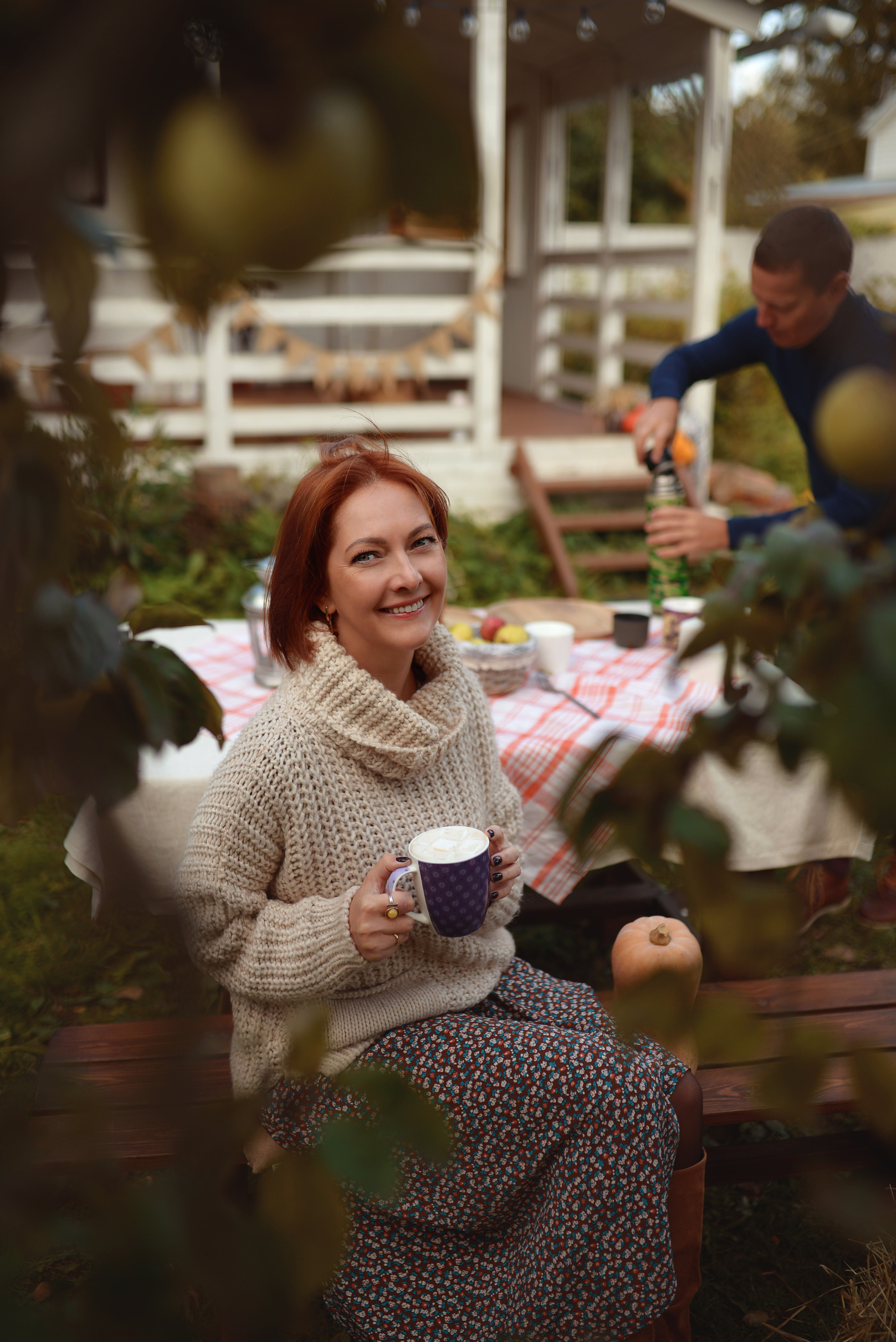 На даче. Фотограф Альбина Вакунова