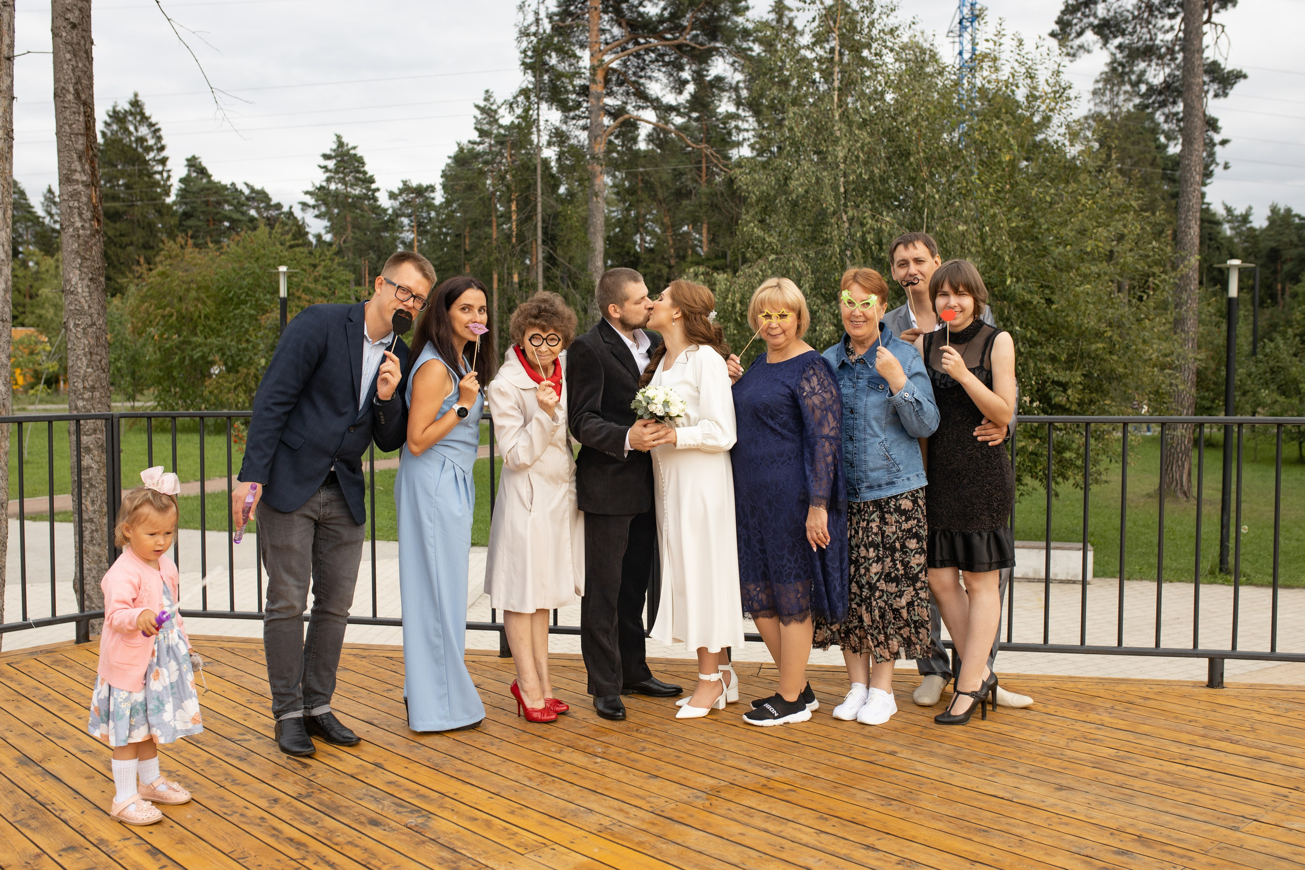 Свадебная фотосессия в Пестовском парке. Фотограф в Железнодорожном и Балашихе