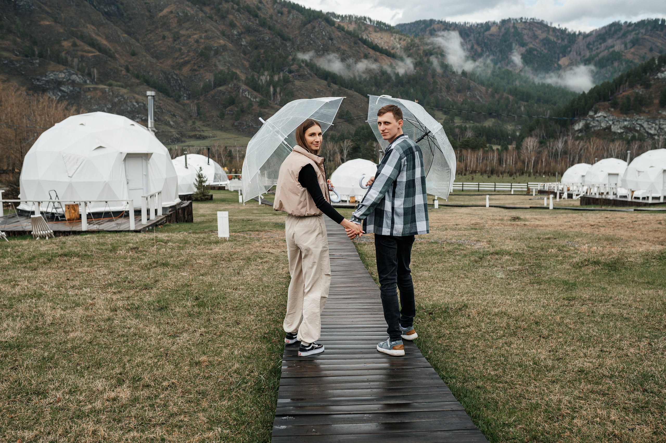 Отель «Вдох». Свадебная  съемка на Алтае