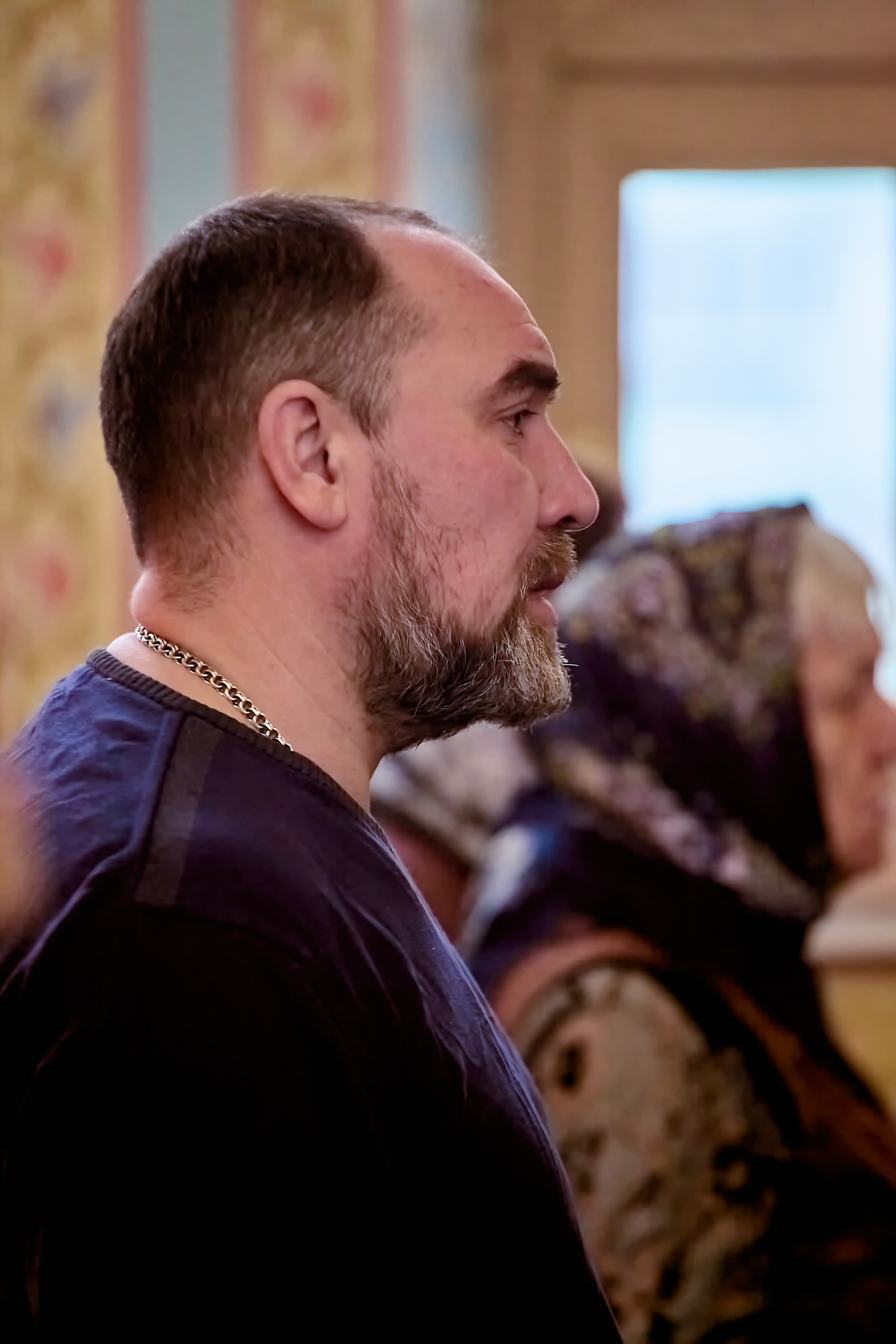 Перед Исповедью в храме Преподобного Серафима Саровского. г. Дзержинск