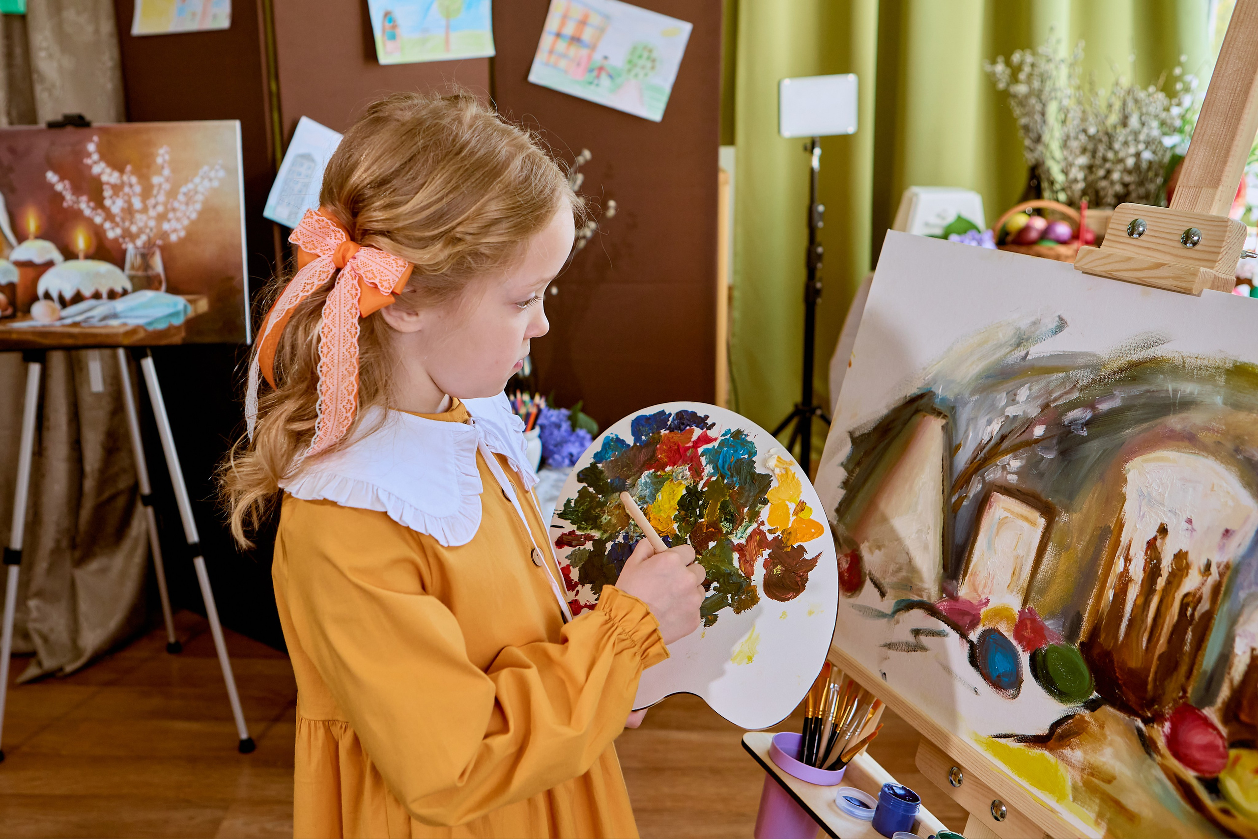 Творческая фотосессия художники