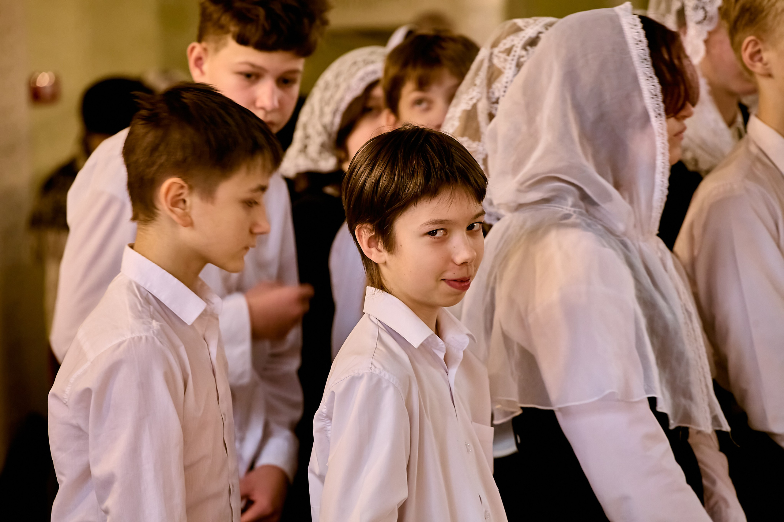 Лица Храма Детский Портрет в Храме