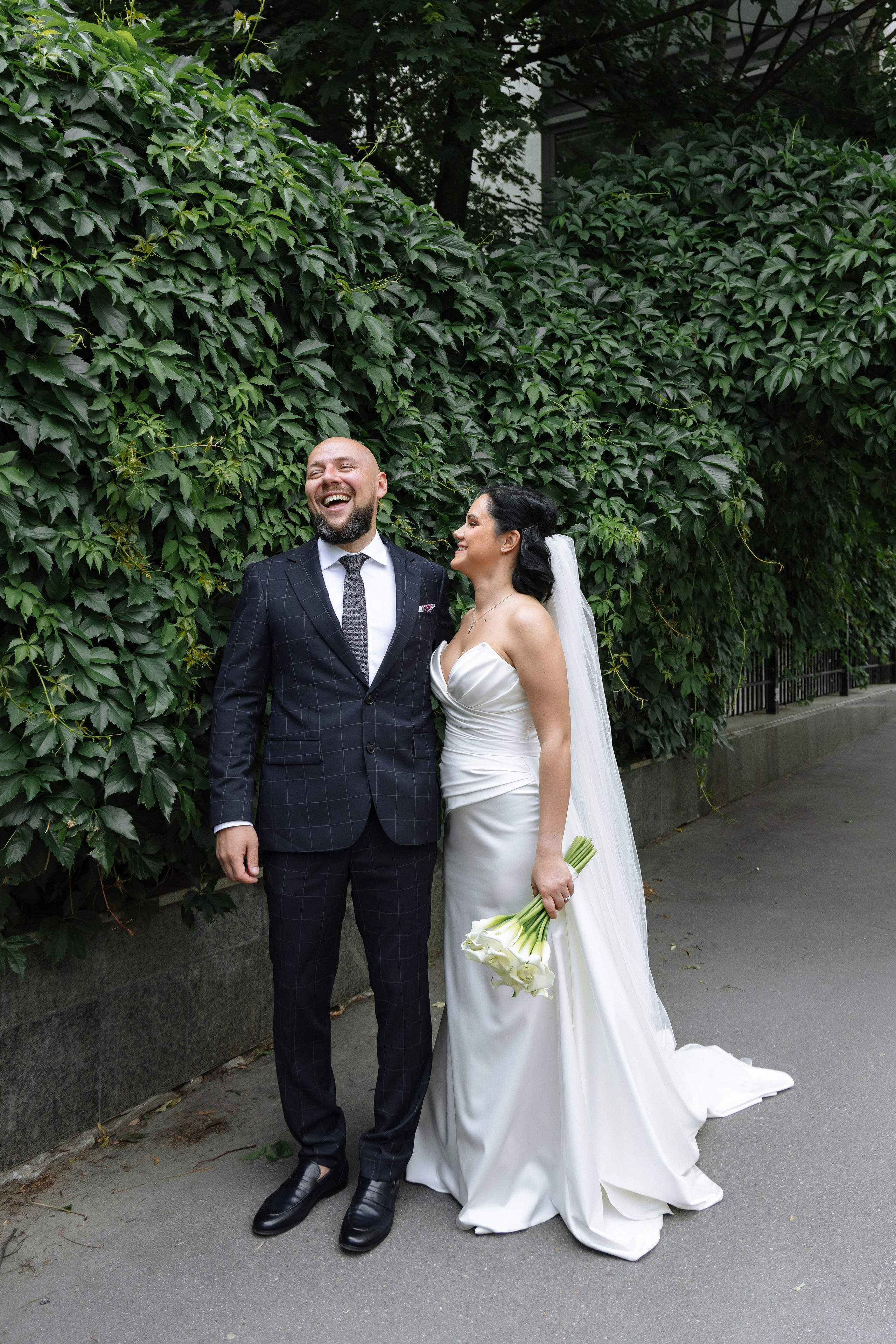 Стильное свадебное платье. Свадебный фотограф и видеограф в Москве, Виктор Архилюк