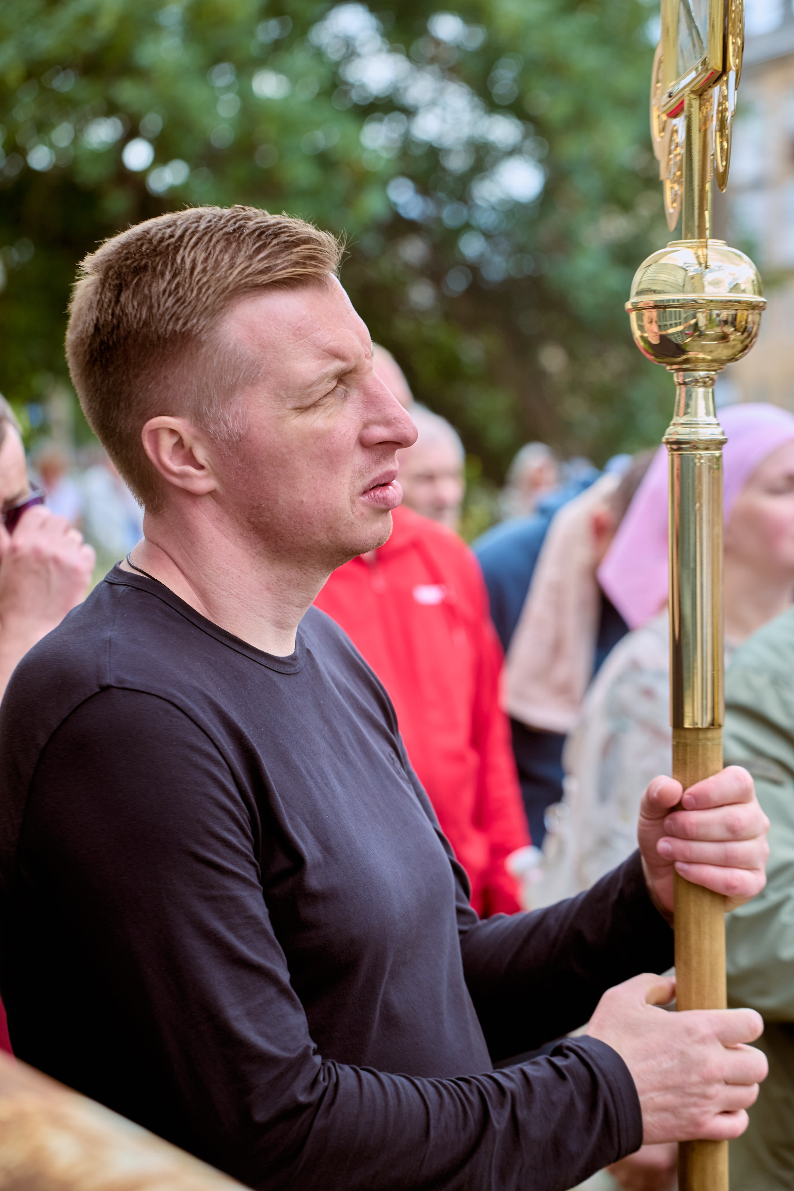 Фотографии портретов Крестного хода в Дзержинске