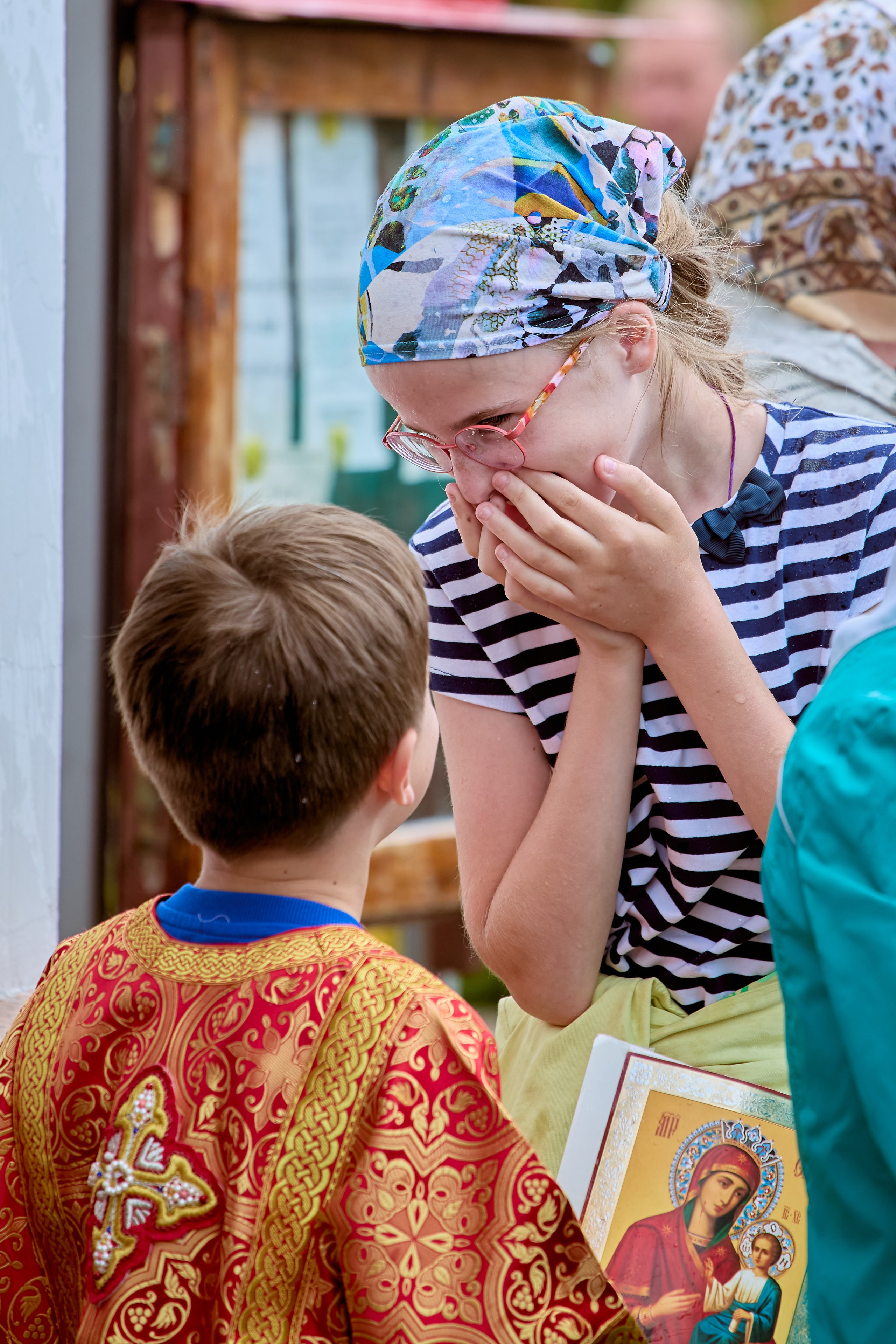 Фотографии портретов Крестного хода в Дзержинске
