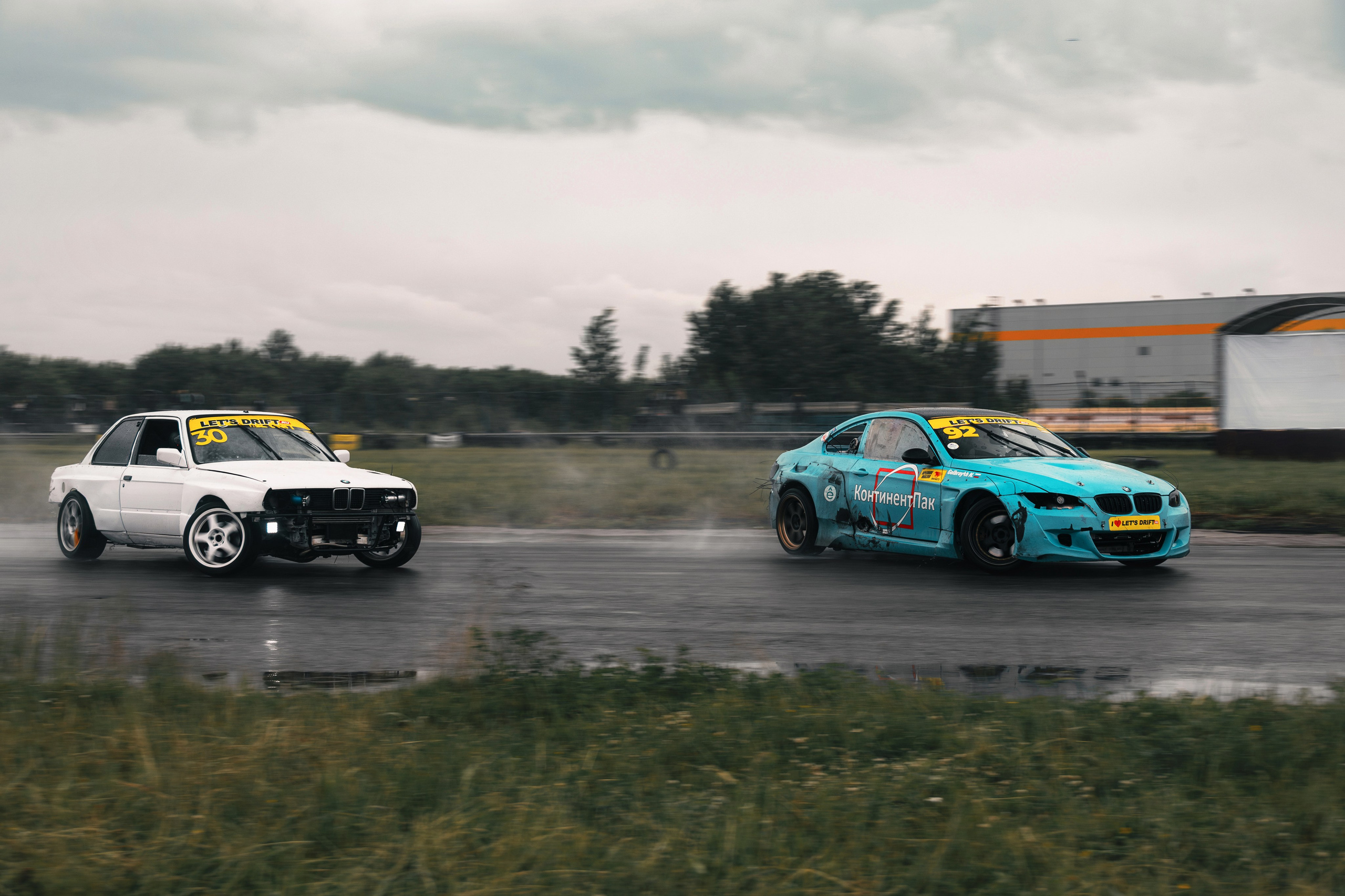Фоторепортаж с «Больших Гонок» — дрифт, драг, звук