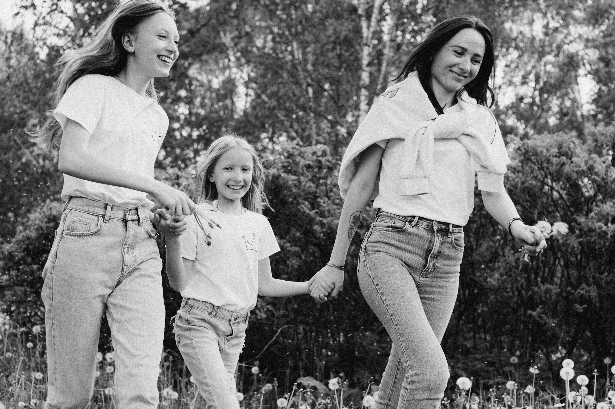 Диана и девочки. Свадебный и семейный фотограф в Минске Александра Божок