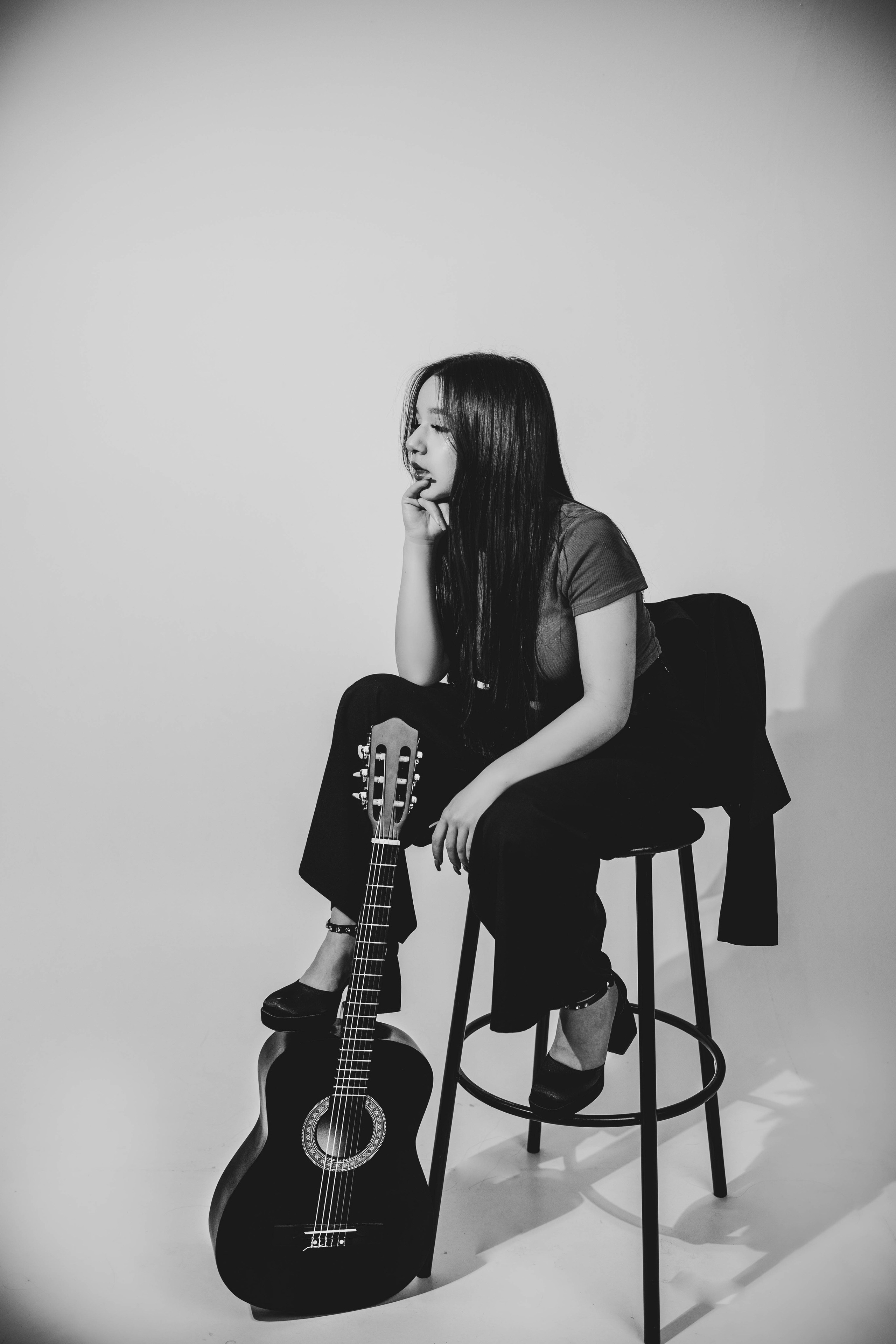 Съёмка в студии, ЧБ. Фотограф Сочи. Фотосессии. Свадебный фотограф