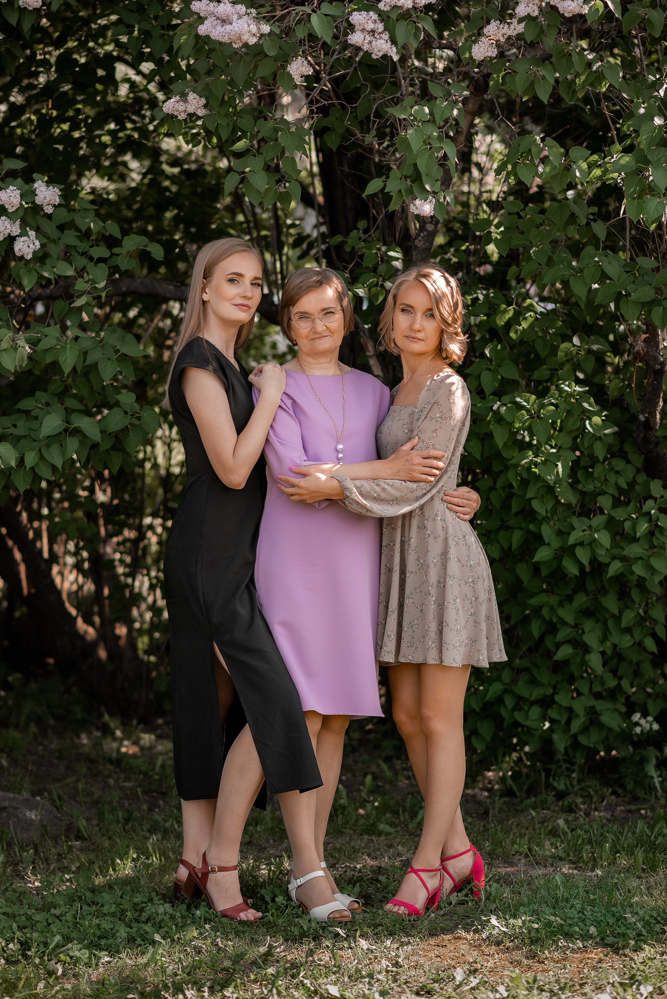 Две дочки и родители. Портретный фотограф в Петрозаводске Татьяна Лебедева