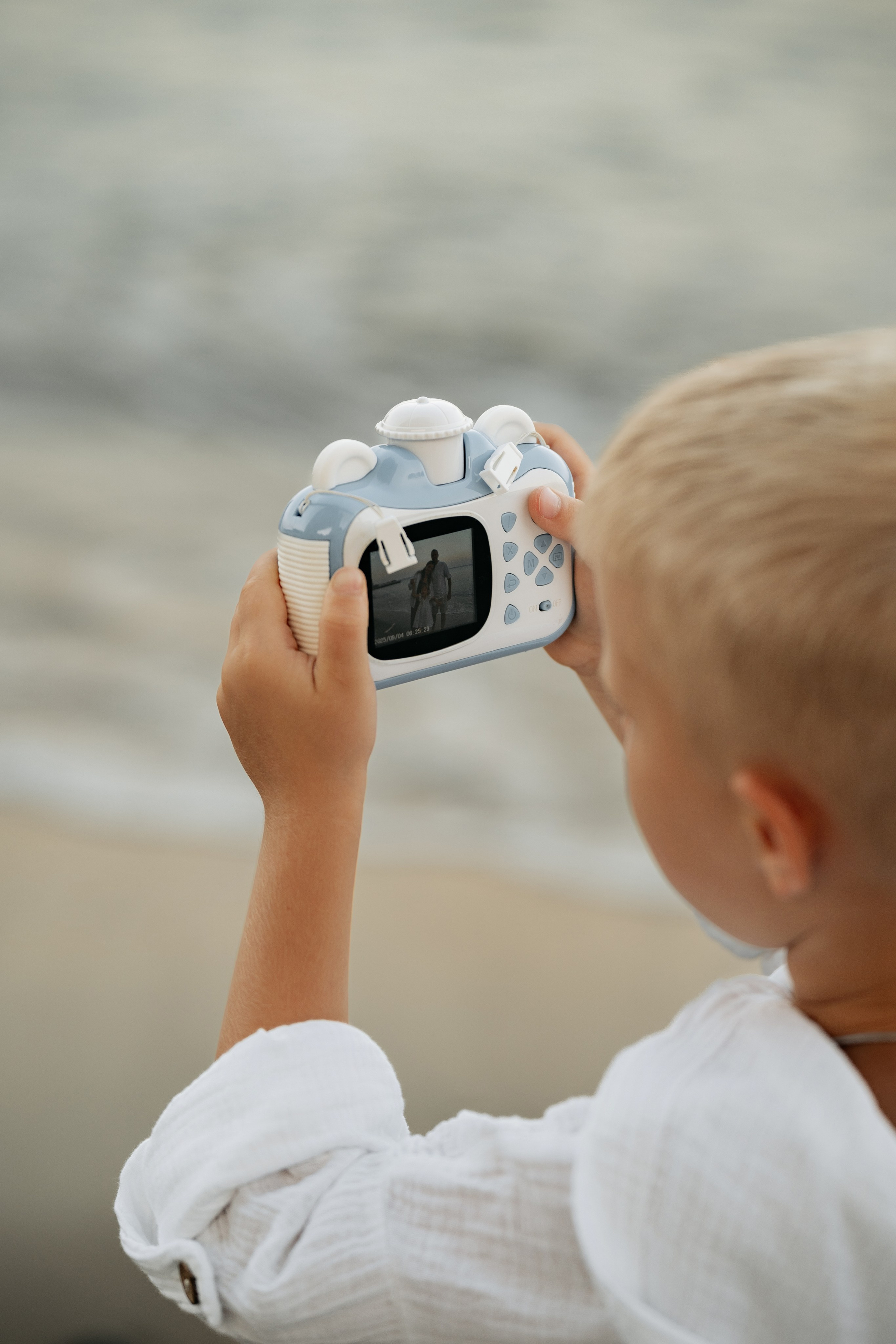 фотосессия семьи на пляже Геленджик закат фотограф