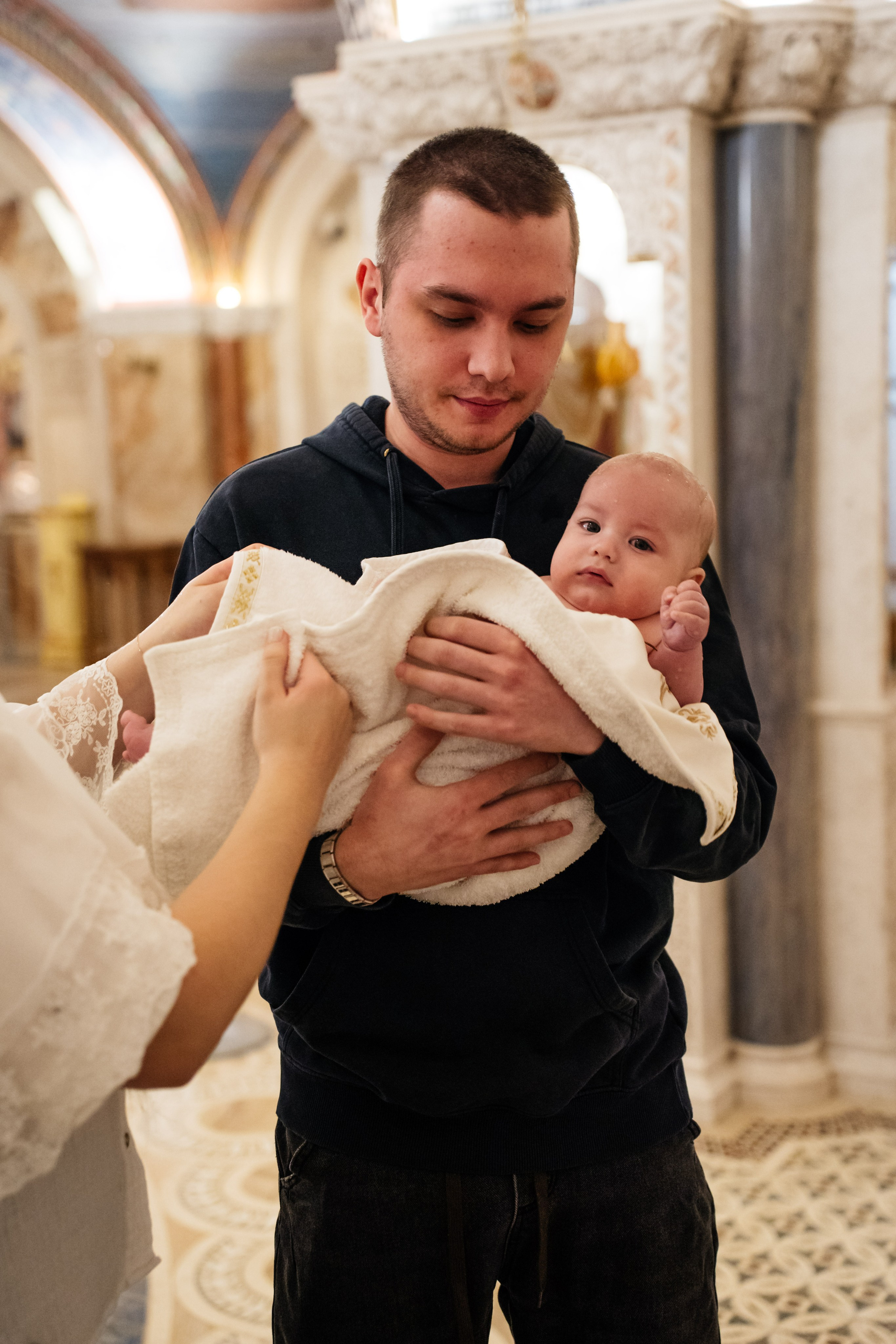 Крещение. Видеограф и Фотограф в Челябинске Ксения и Владимир Рюмины