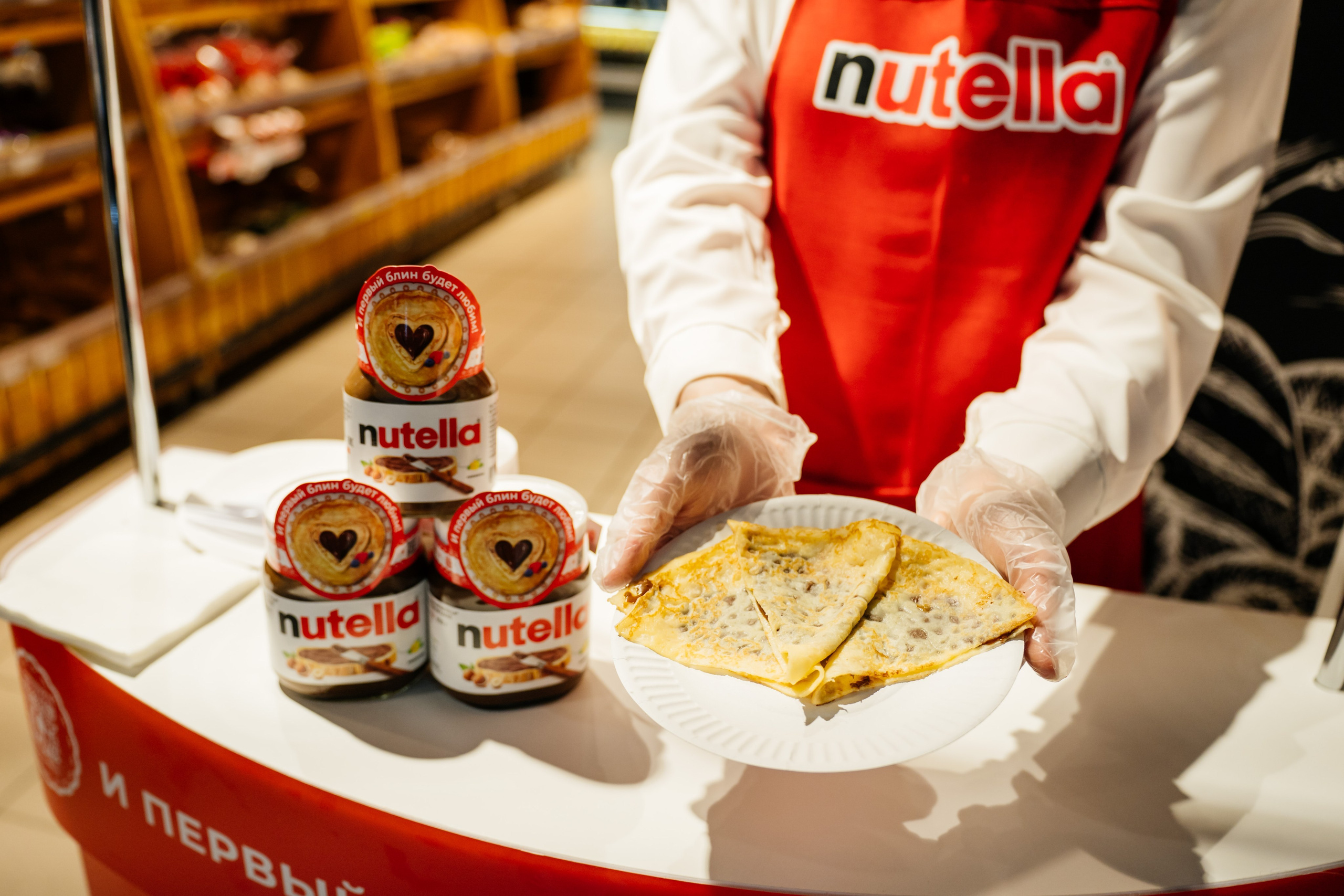 Промоакция Нутелла. Видеограф и Фотограф в Челябинске Ксения и Владимир Рюмины