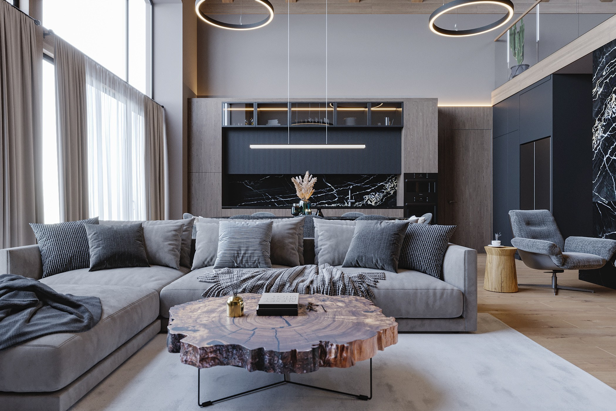 Проект KRAAS. Дизайн интерьера в Новосибирске, Мире, Онлайн | Студия дизайна интерьера TWOREZ