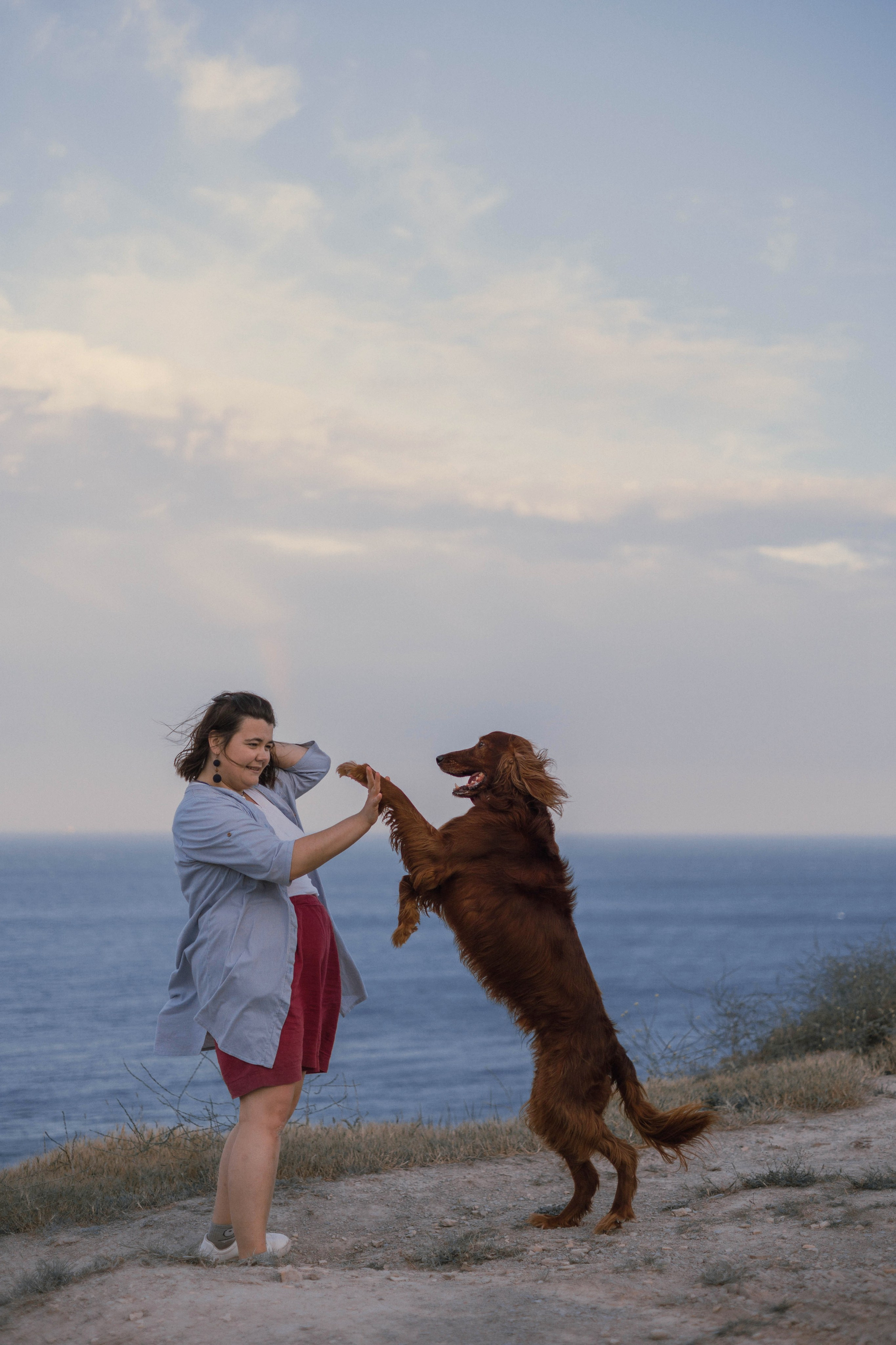 Ольга и Шеймас. Фотограф-анималист Богданова Полина