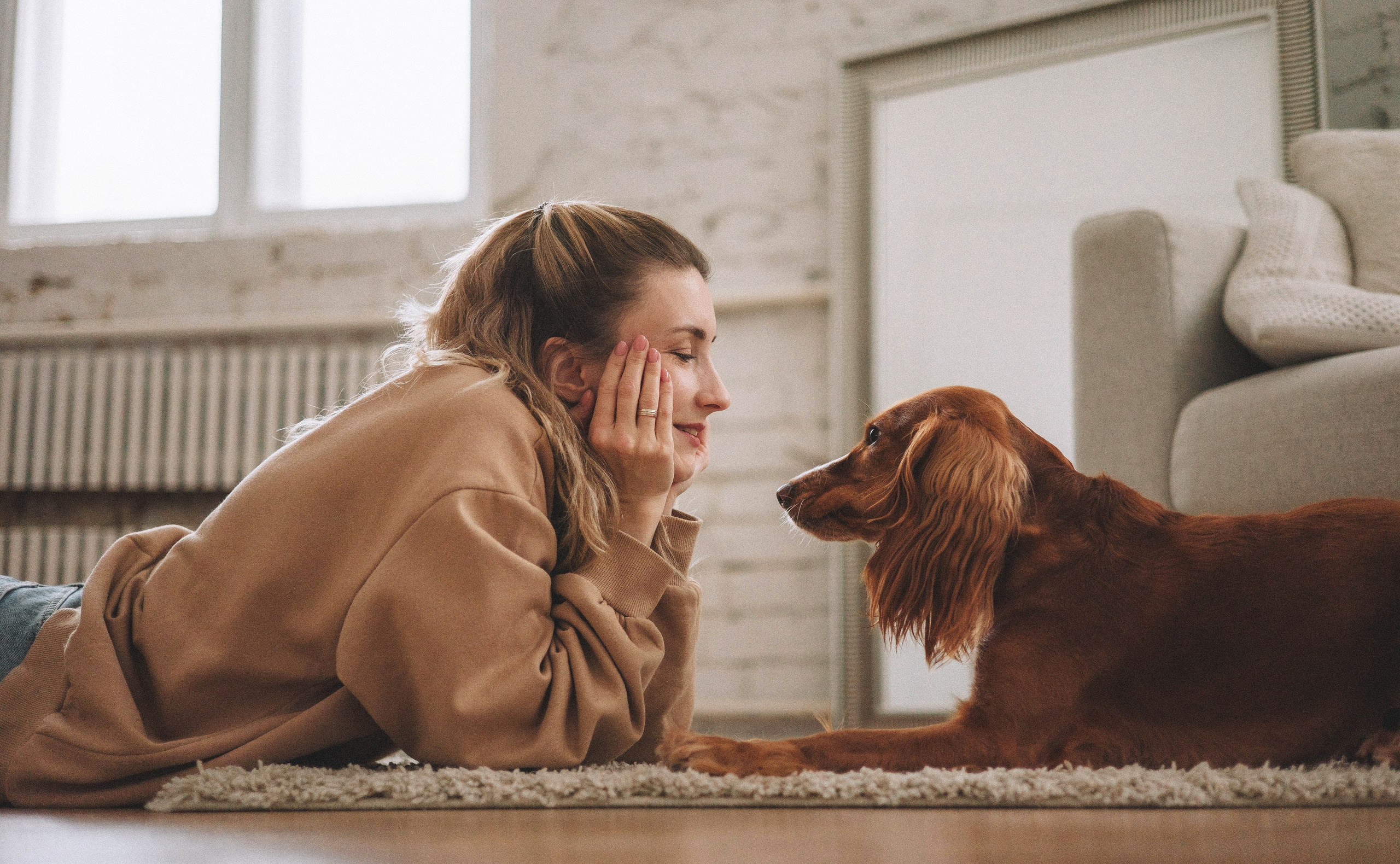 Алина и Дженни. Фотограф-анималист Богданова Полина