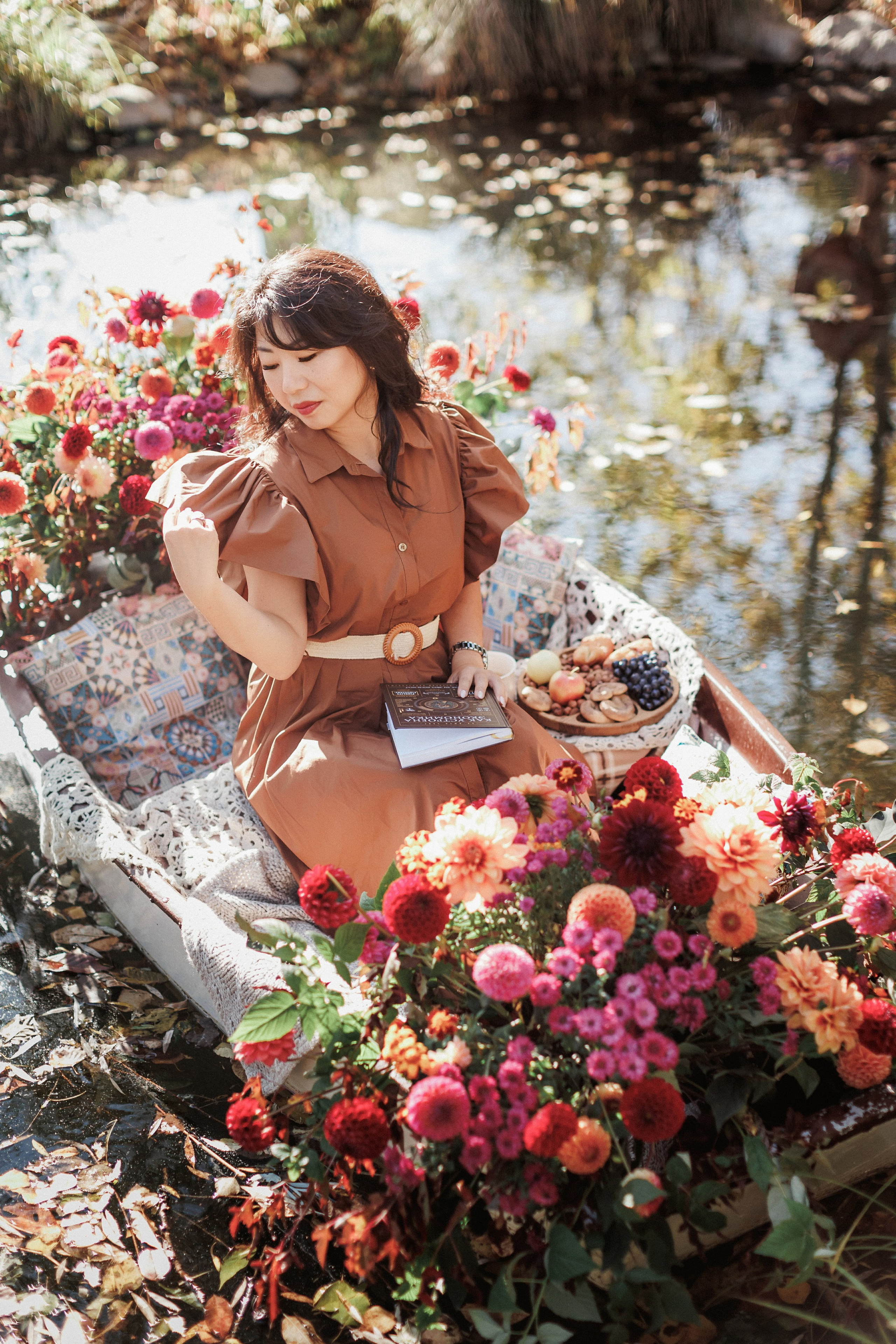 Фотопроект «Лодка в цветах». Свадебный, семейный и детский фотограф в городе Партизанск, Находка